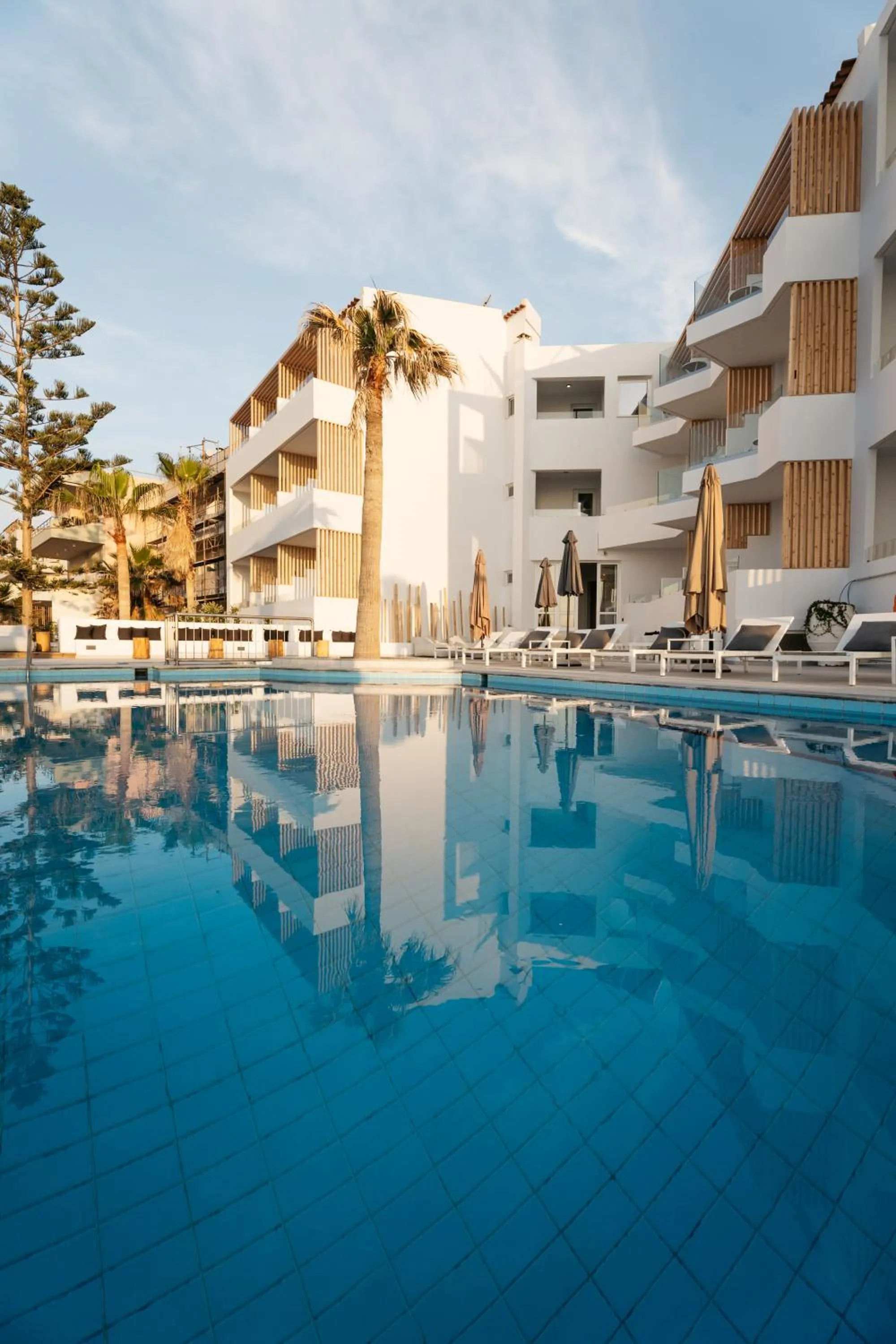 Property building in Petradi Beach Lounge Hotel