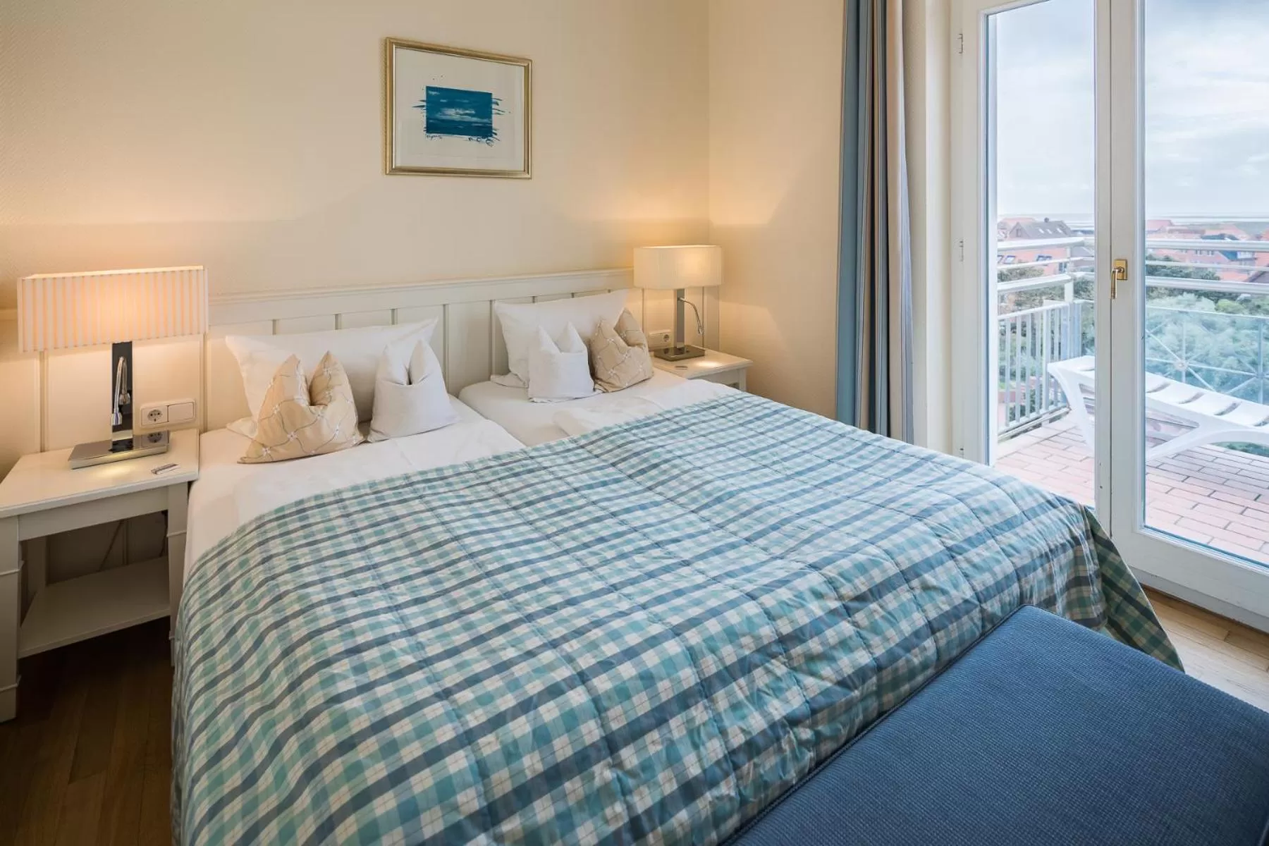 Junior Suite with Balcony in Strandhotel Kurhaus Juist