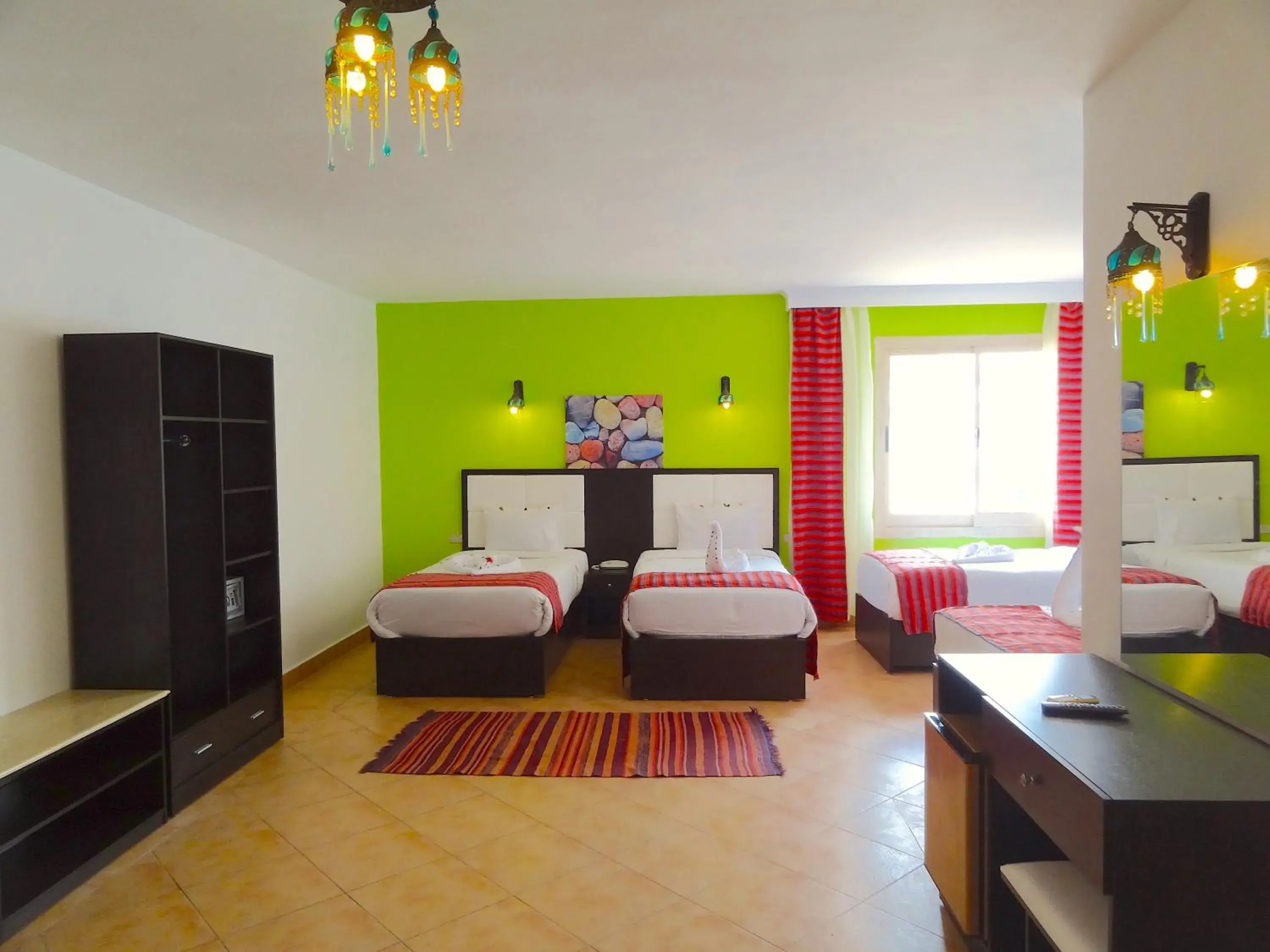 Comfort Quadruple Room in Naama Blue Hotel Comfort Quadruple Room in Naama Blue Hotel