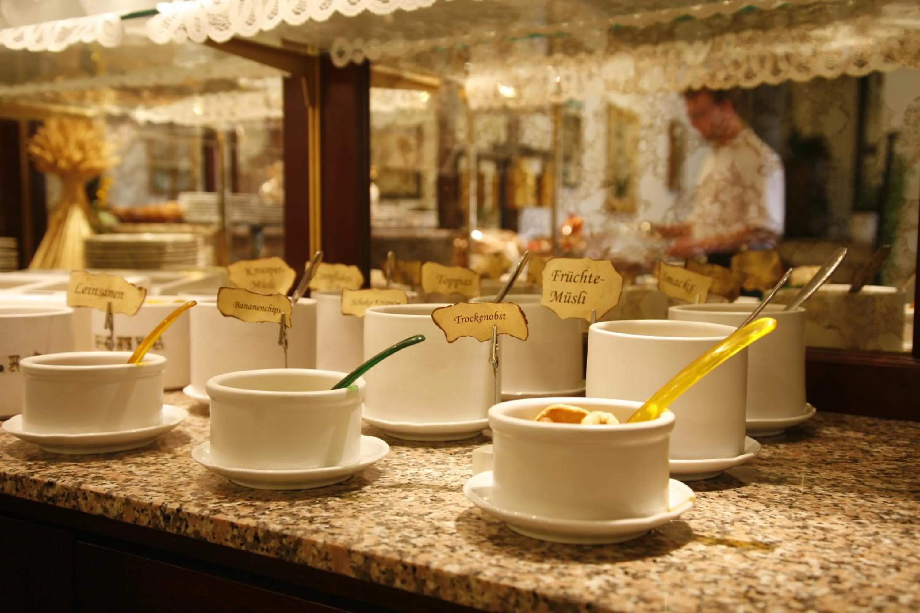 Buffet breakfast in Hotel St. Pierre