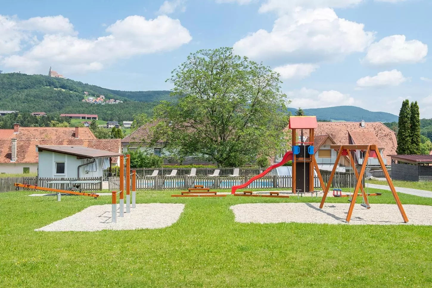Children play ground, Children's Play Area in Pension Cäcilia