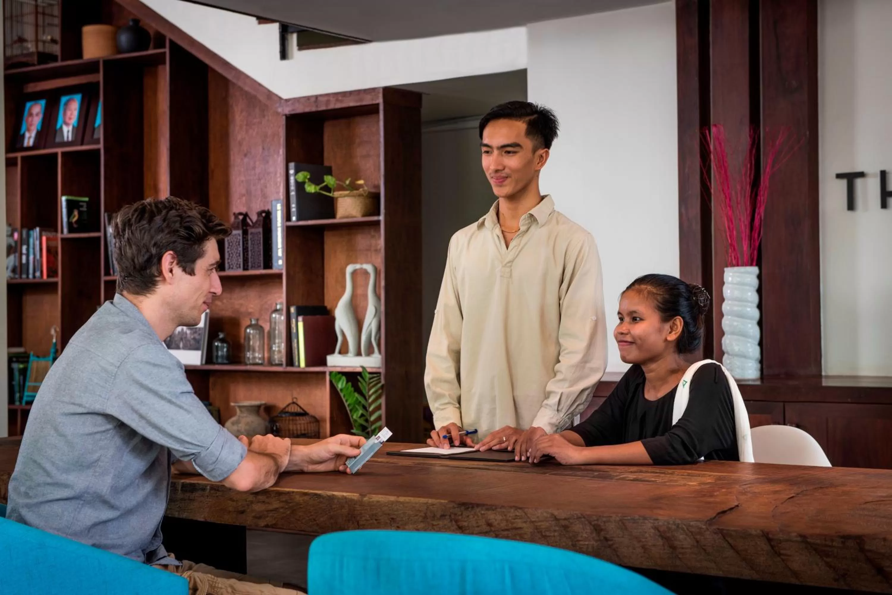 Lobby or reception in The Aviary Hotel