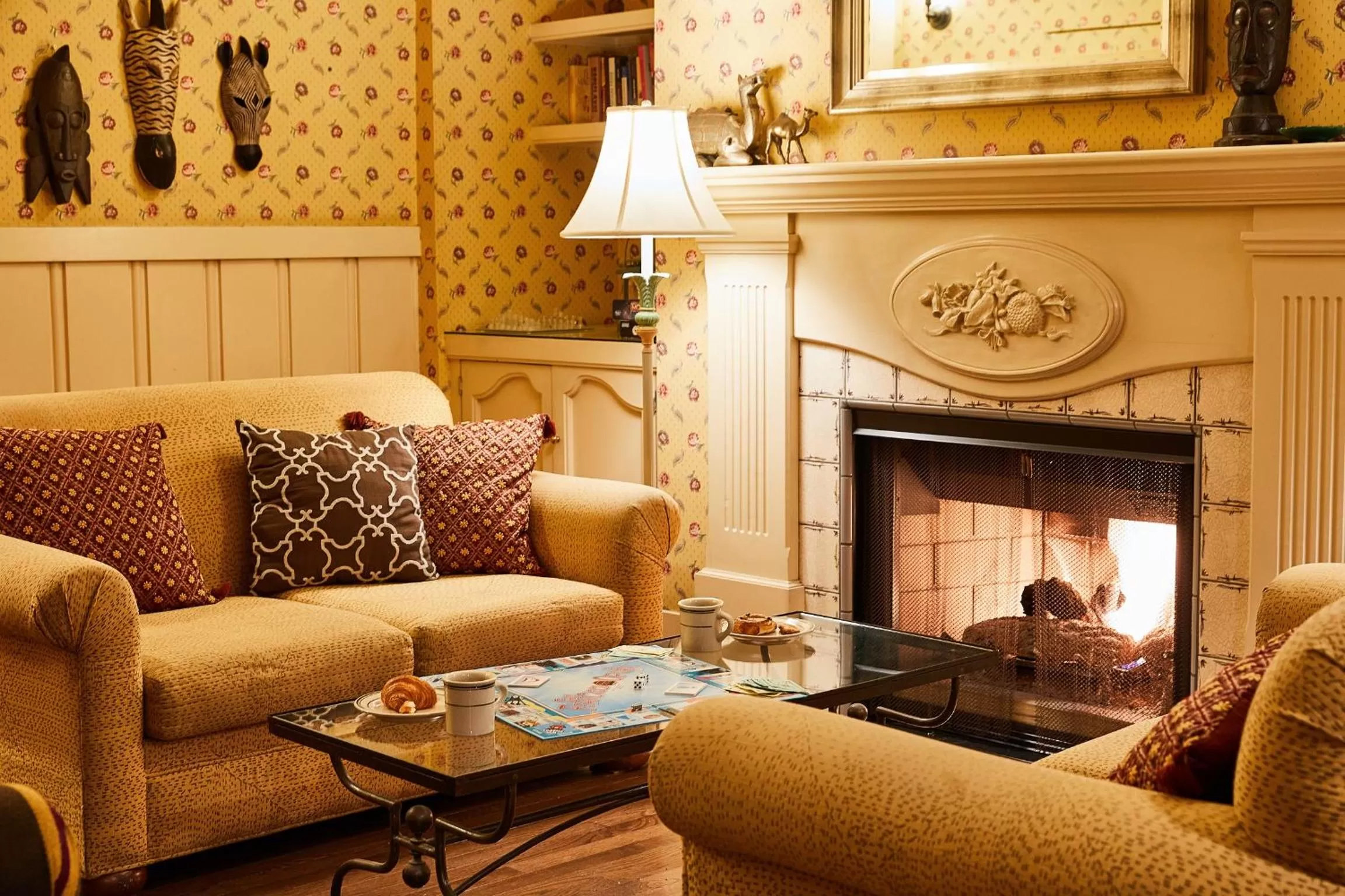 Living room in Petite Auberge