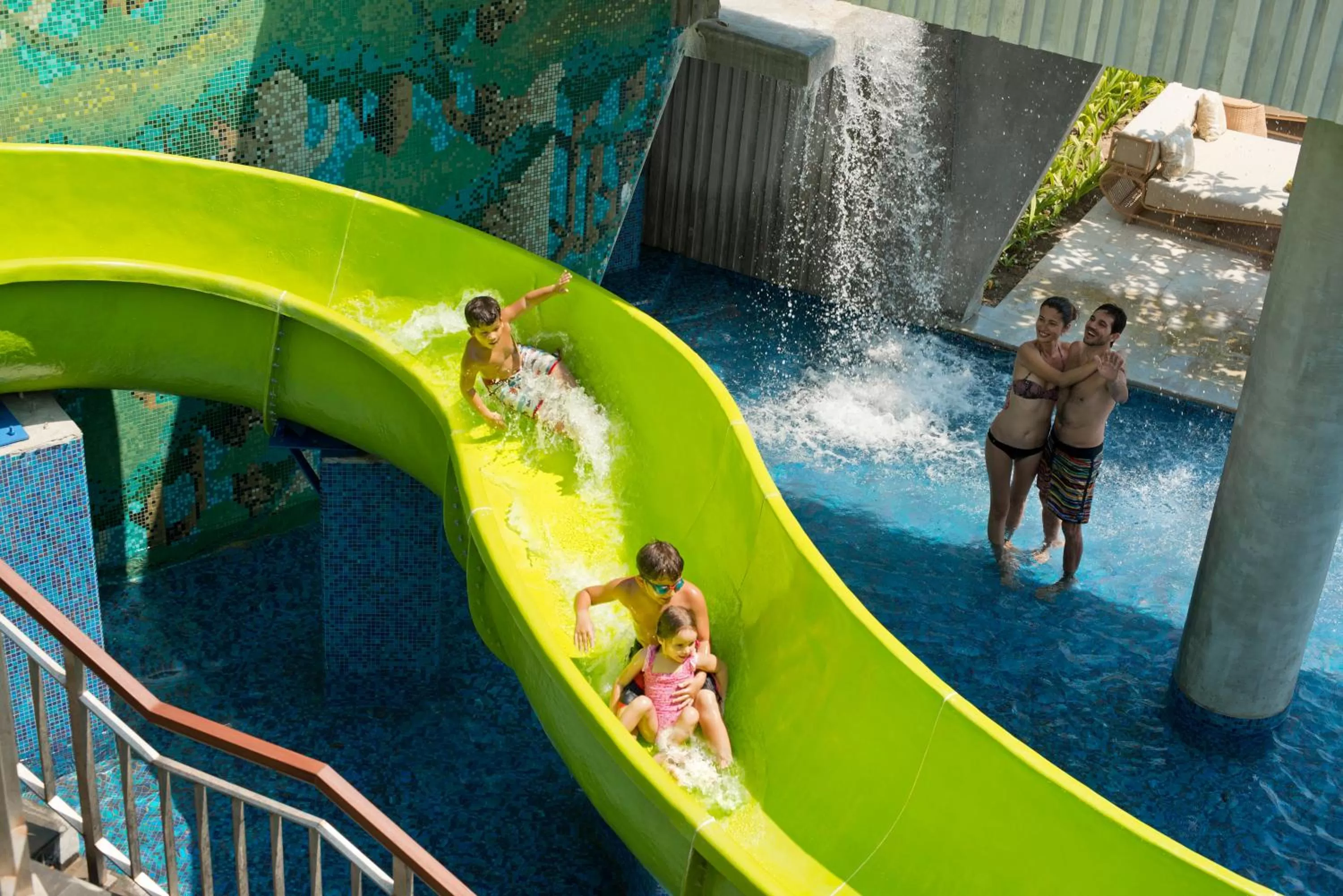 Aqua park in RIMBA by AYANA Bali
