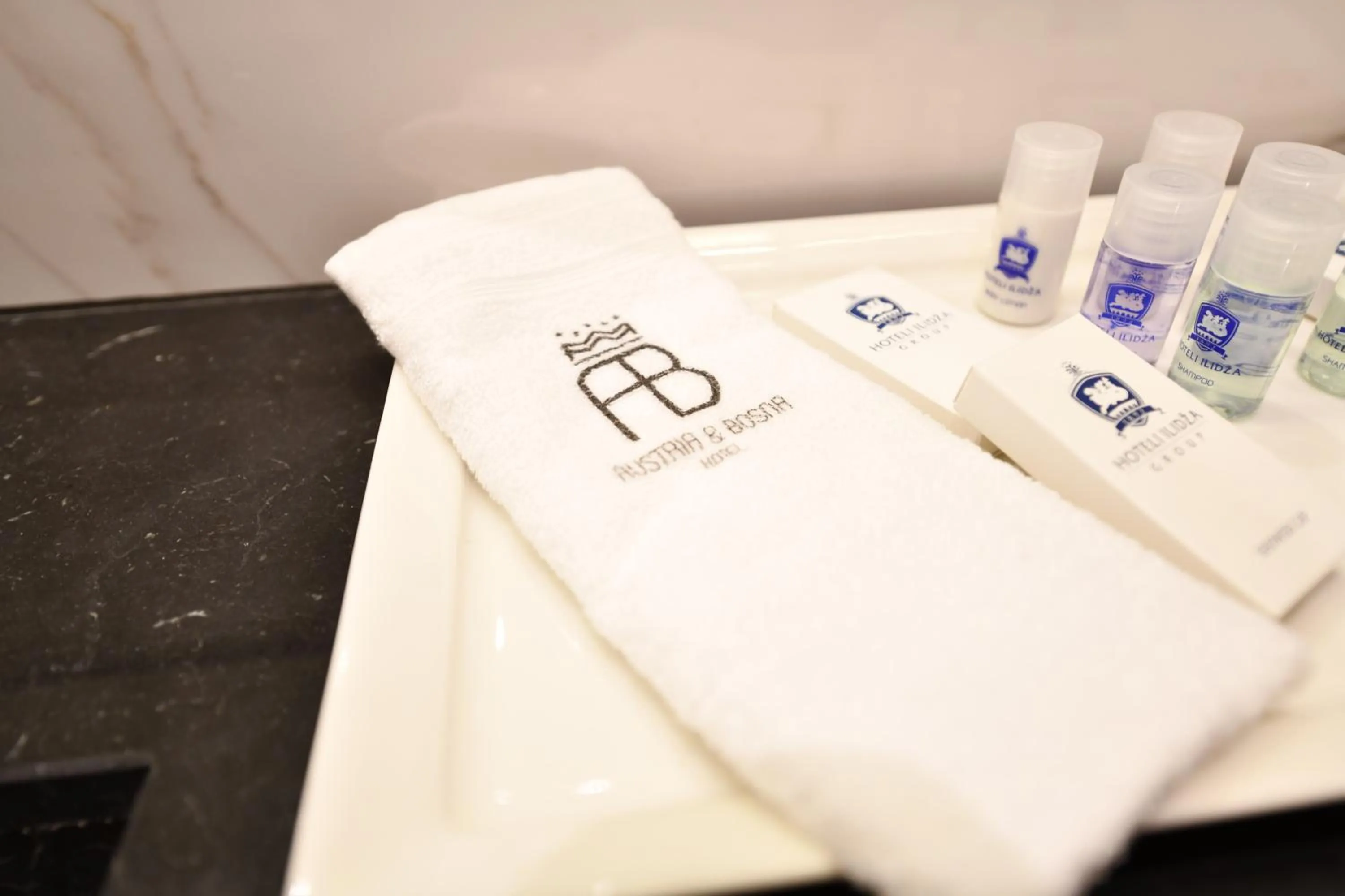 Bathroom in Hotel Austria & Bosna