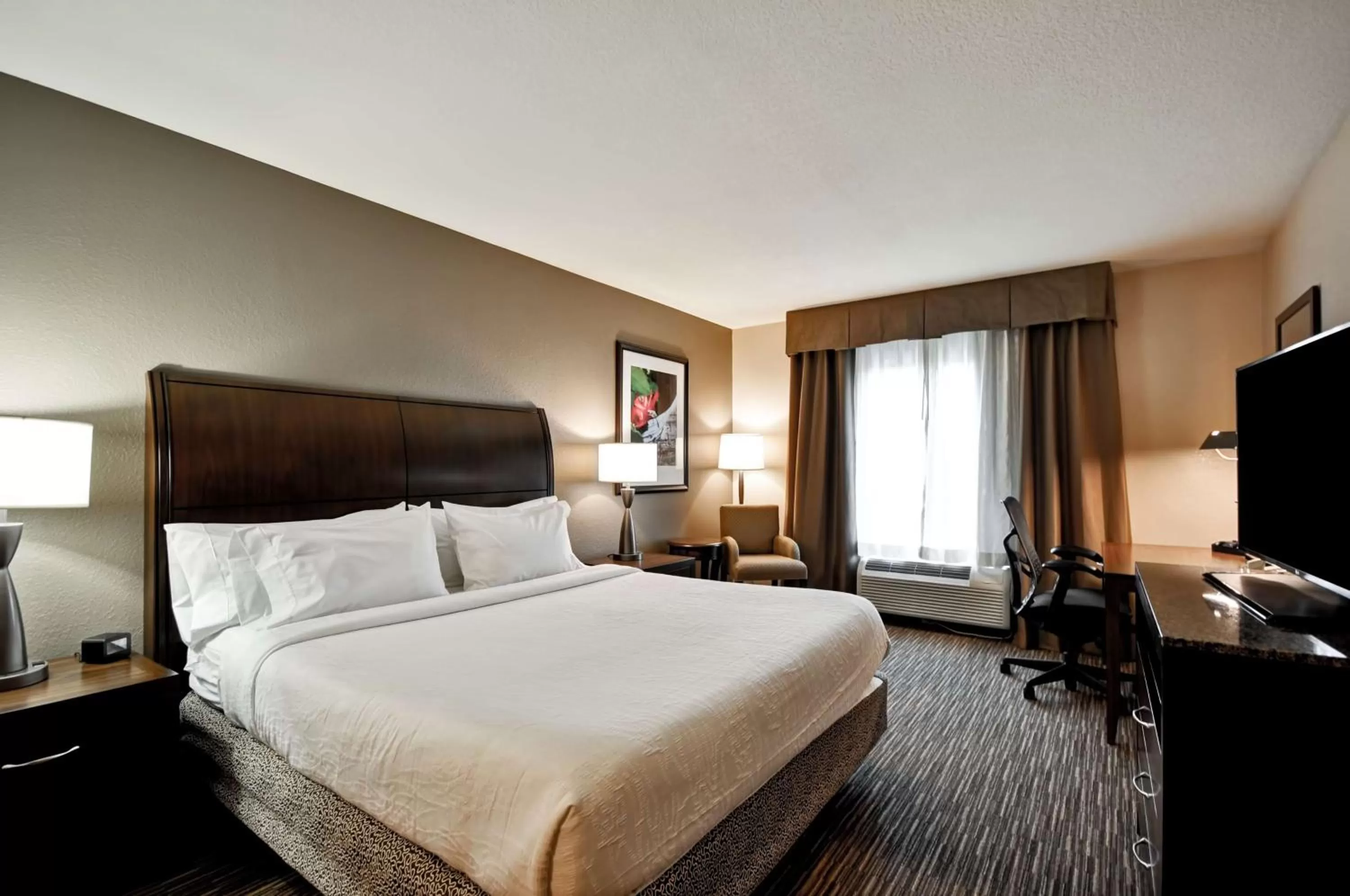 Bed in Hilton Garden Inn Tampa North