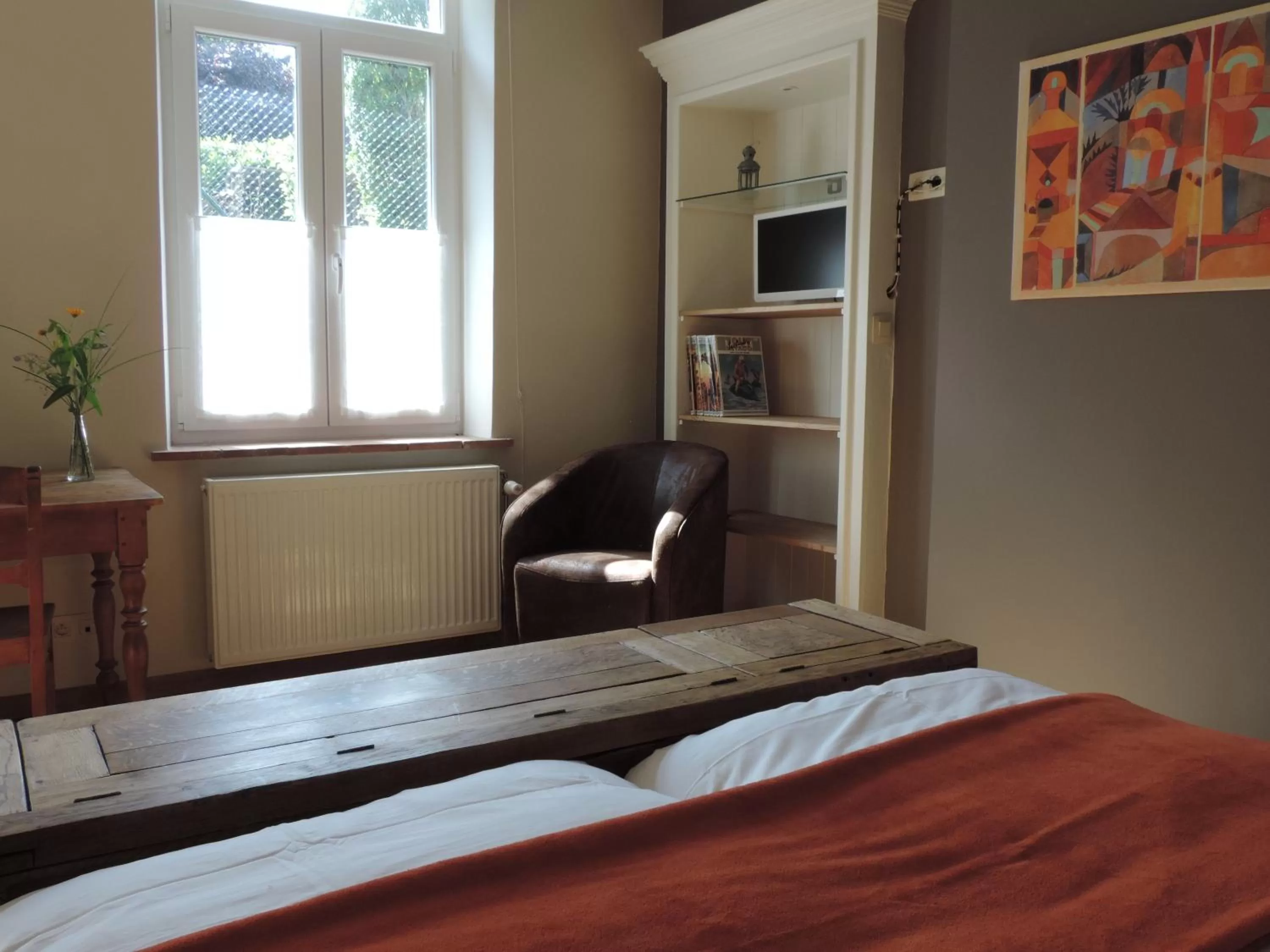 Bedroom, Seating Area in B&B Le Valangré