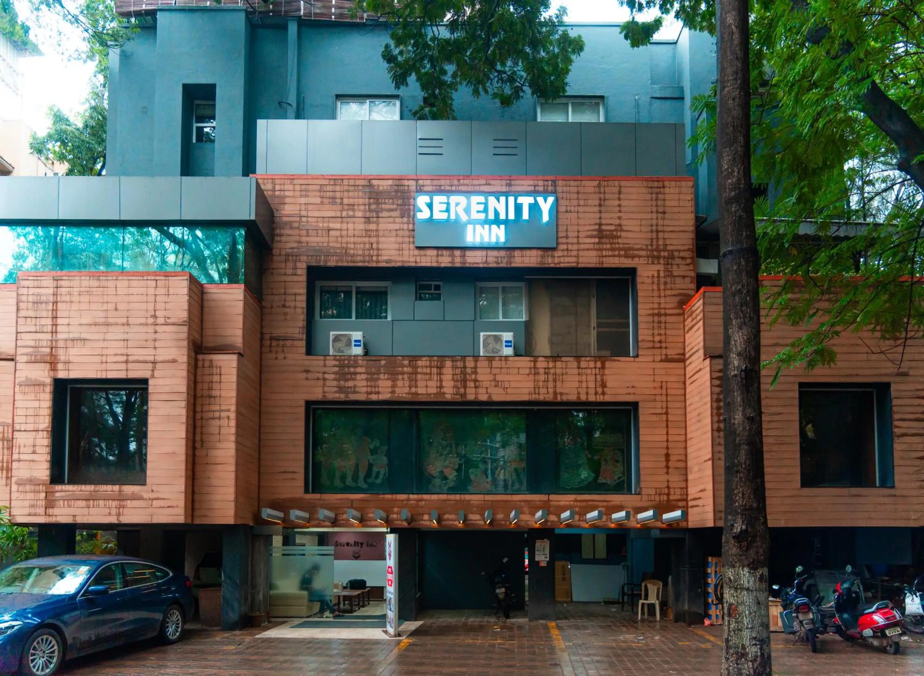 Property building in Treebo Serenity Inn, Koregaon Park
