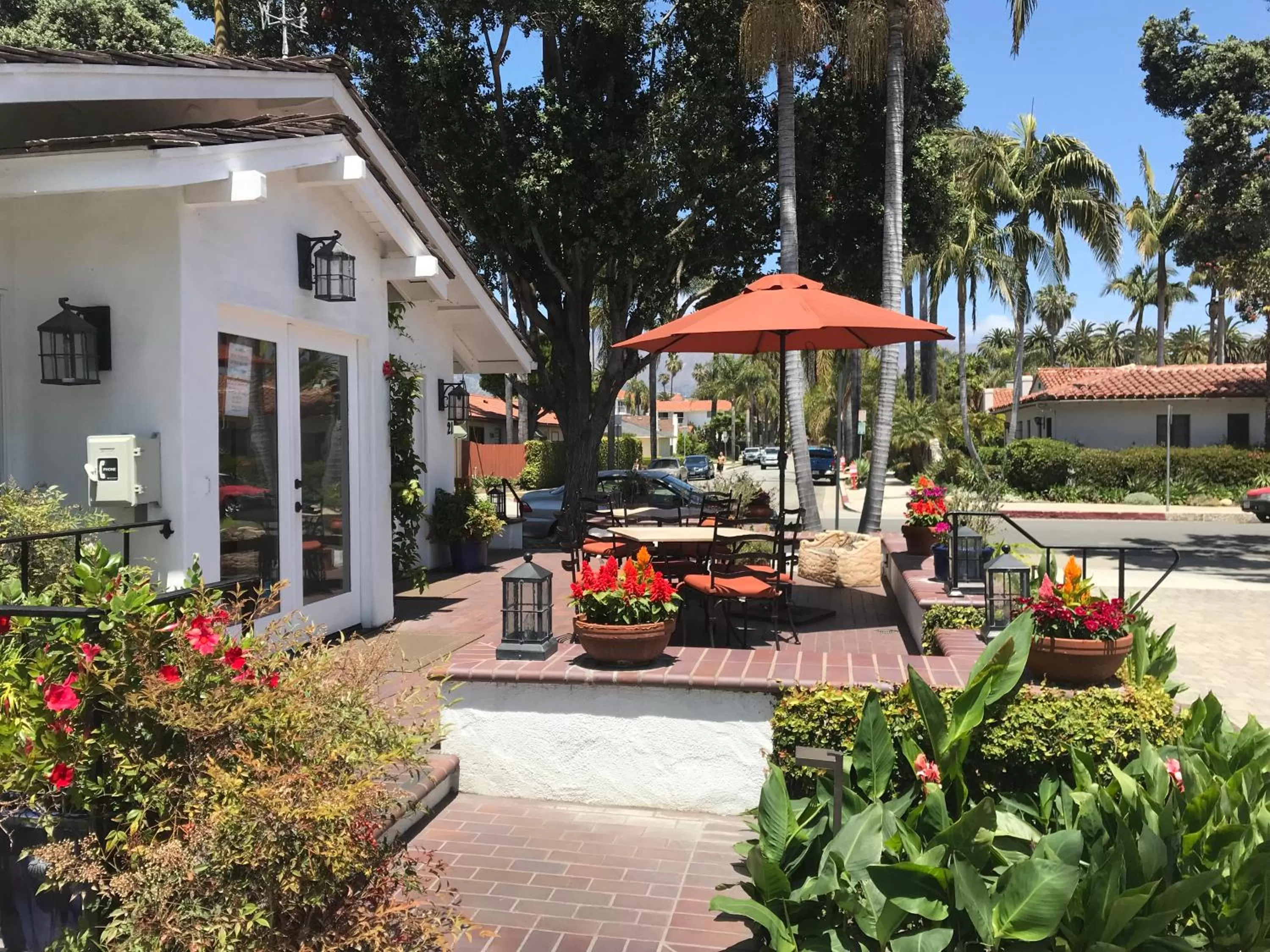 Patio in Marina Beach Motel