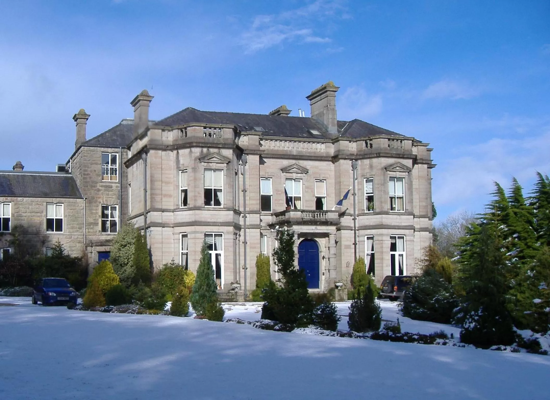 Property building in Tre-Ysgawen Hall & Spa