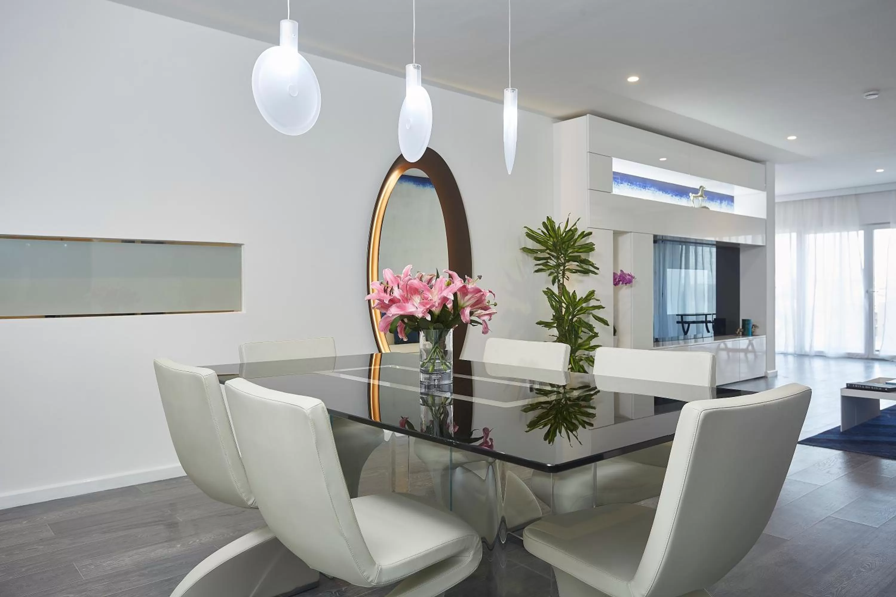 Dining area in Kwarleyz Residence, Accra