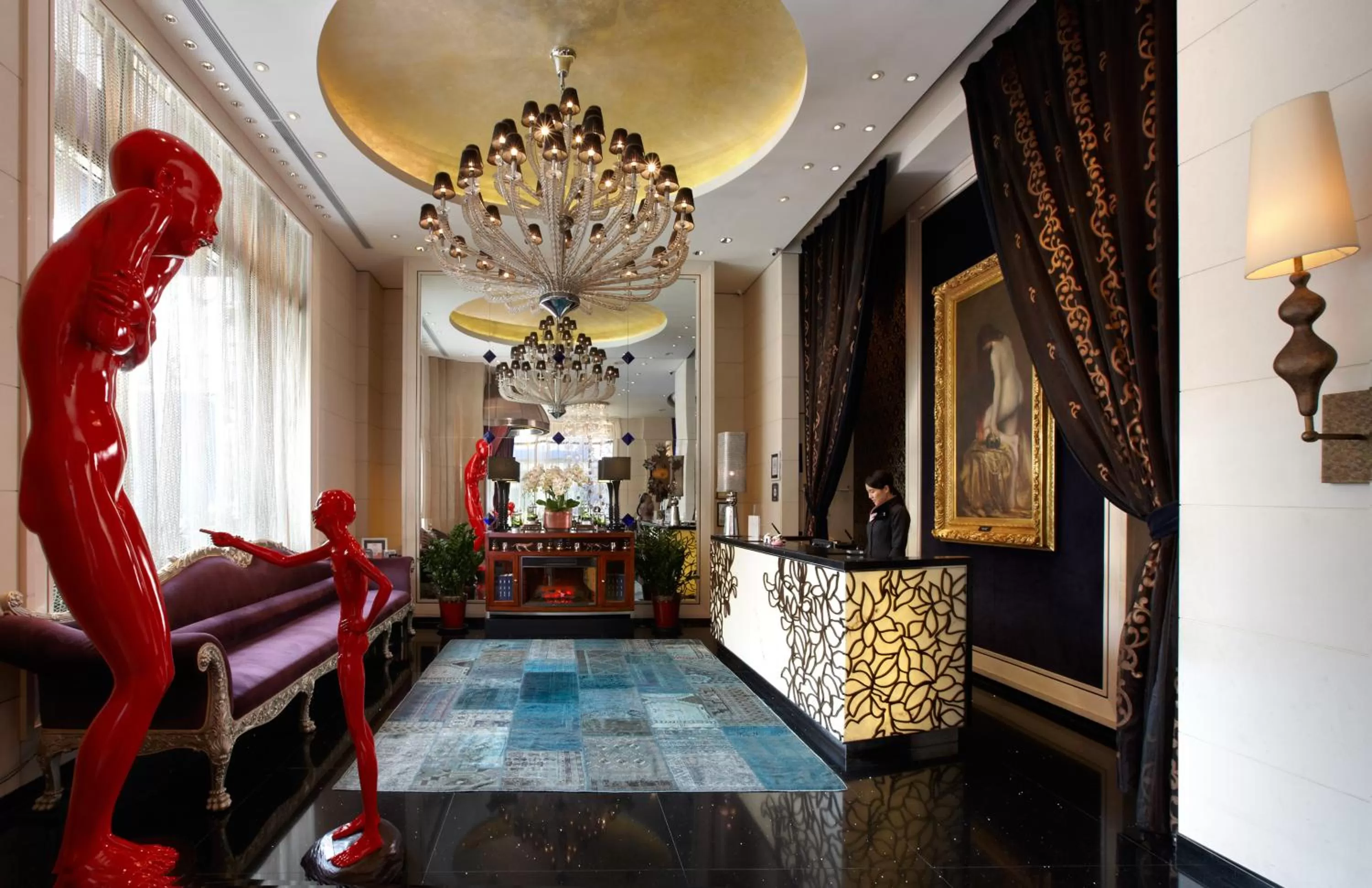 Lobby or reception in Hotel Eclat Taipei