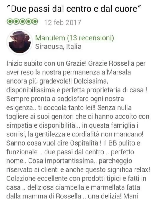 Certificate/Award in Due Passi Dal Centro