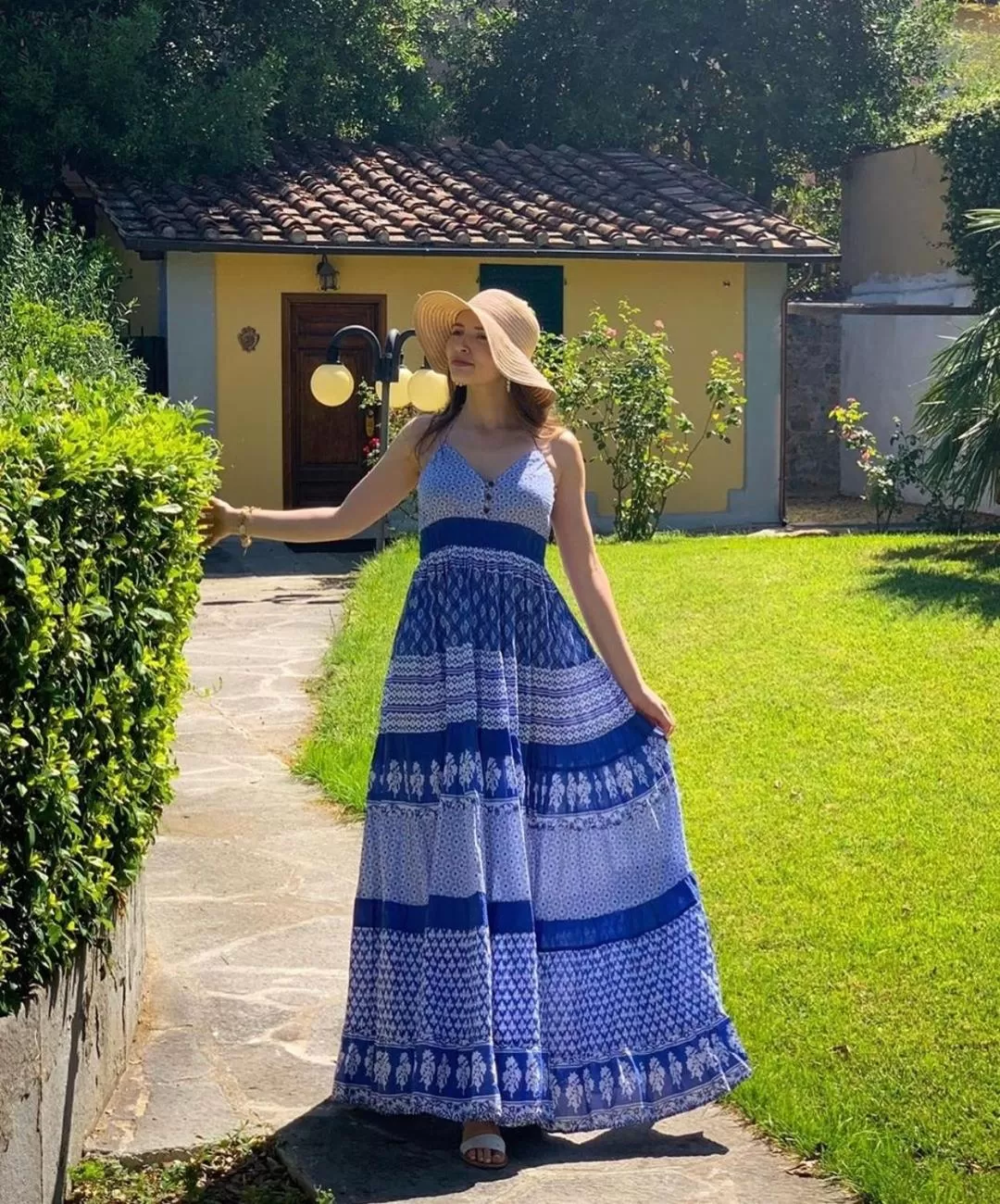 Garden view in Villa Royal