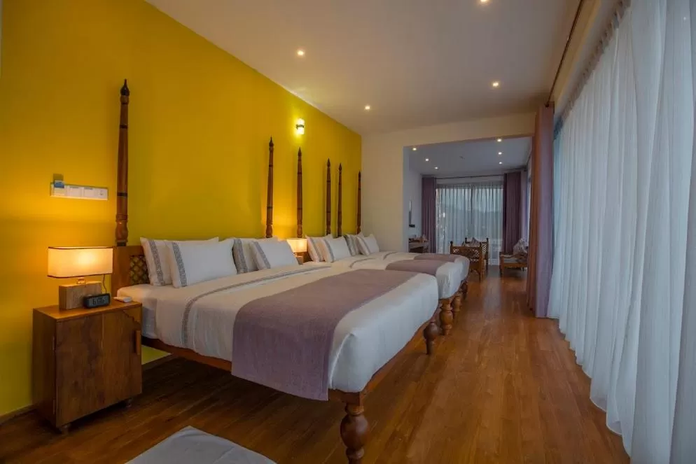 Bed in Morning Dew Boutique Hotel Ella