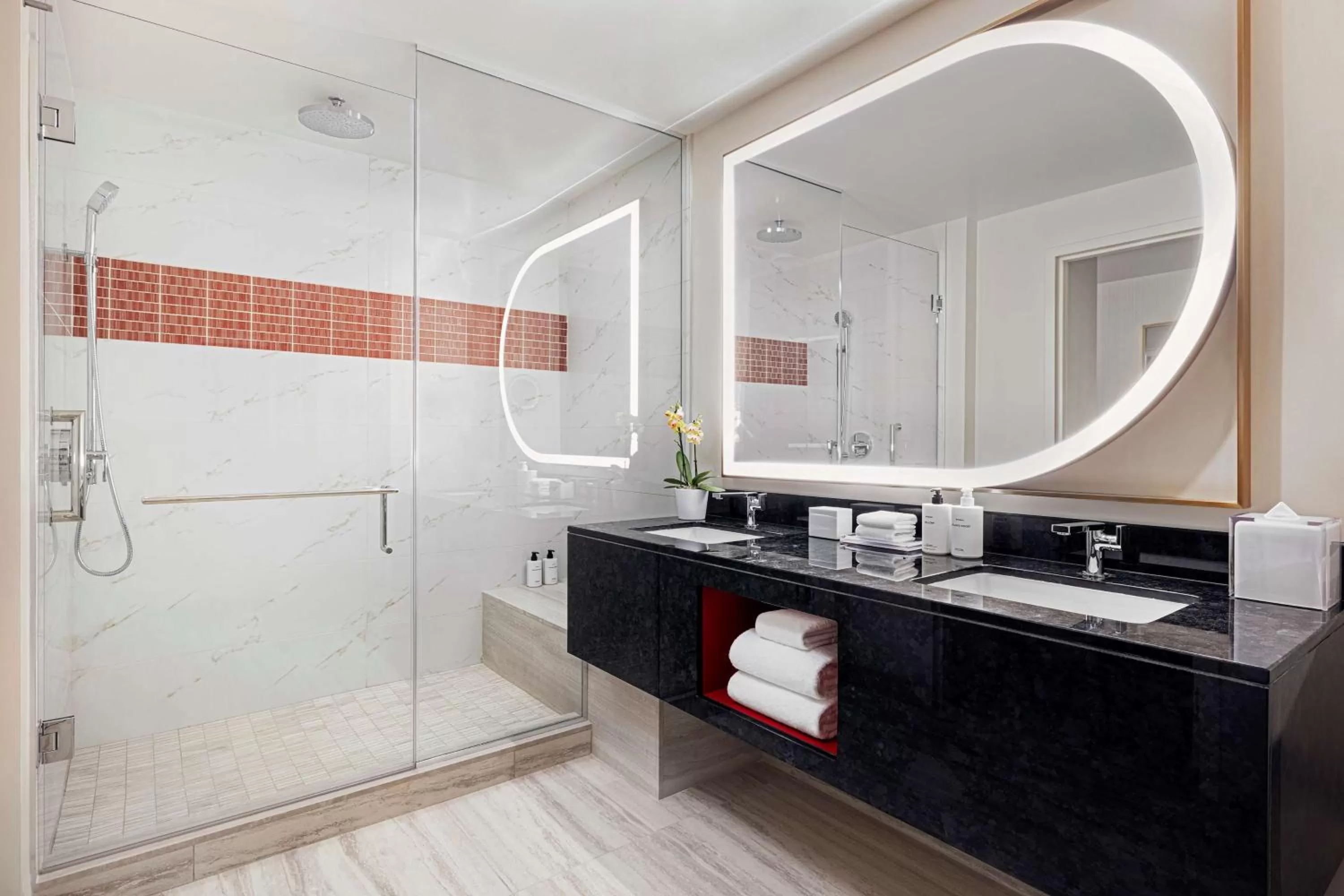 Bathroom in Conrad Las Vegas At Resorts World