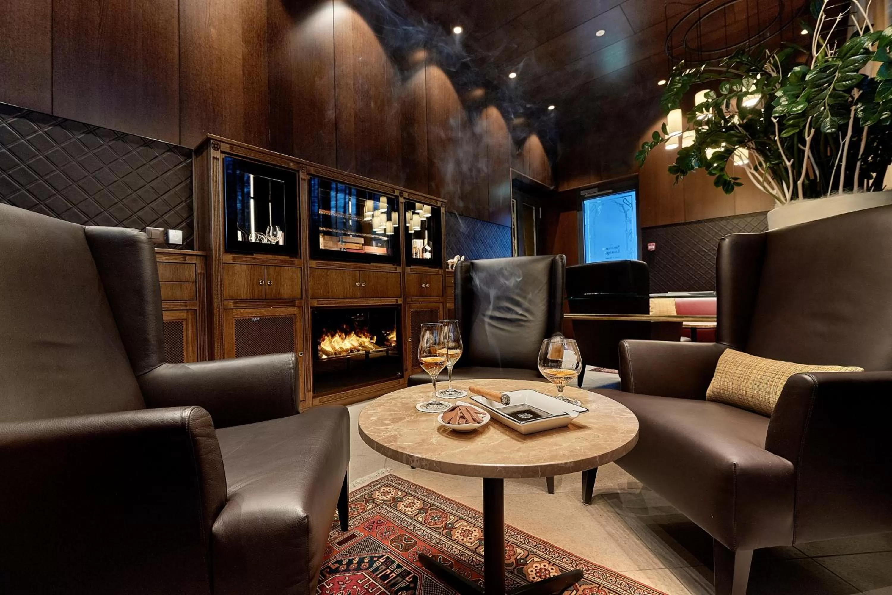 Lounge or bar in Hotel Eden Spiez