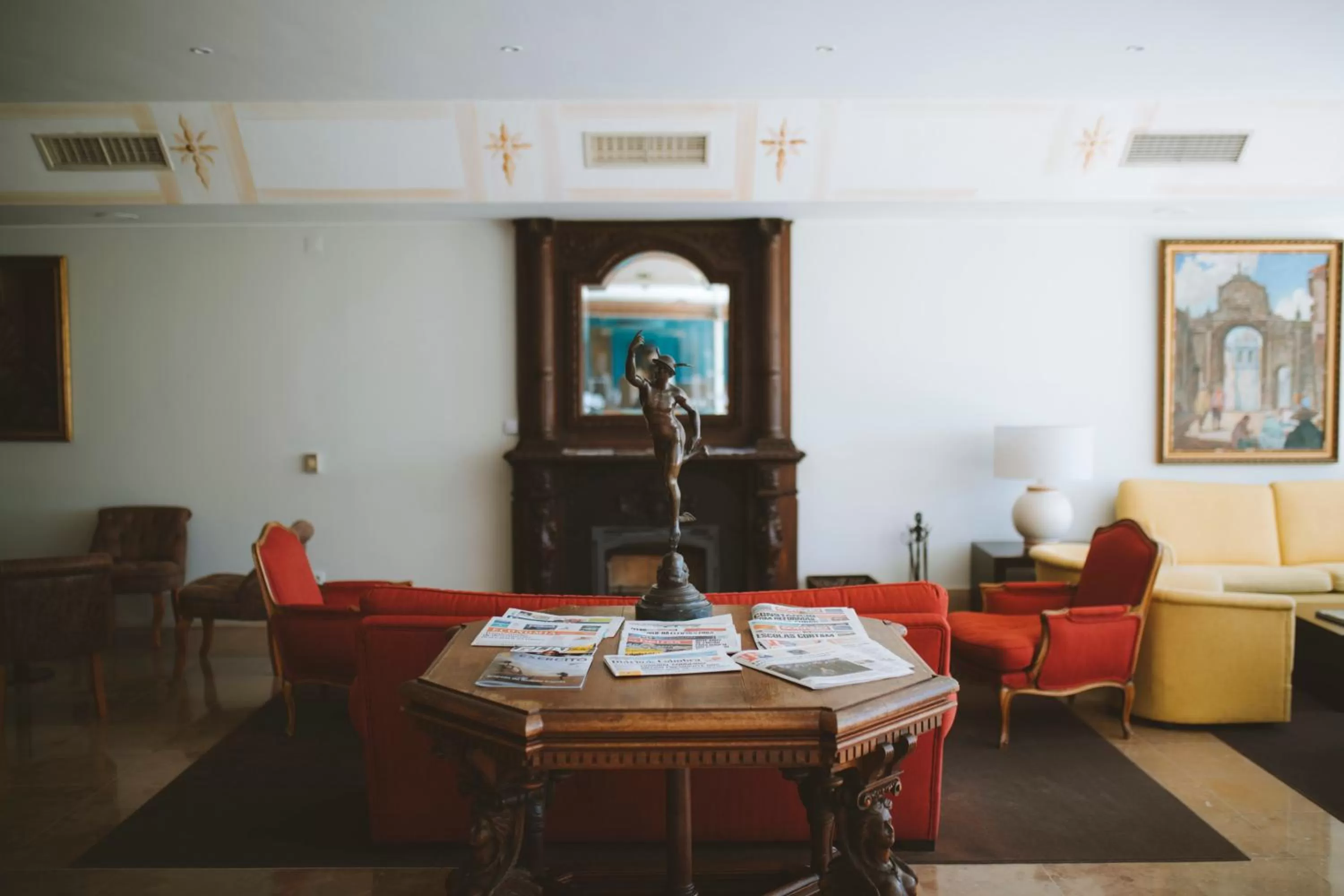 Lounge or bar in Conimbriga Hotel do Paço