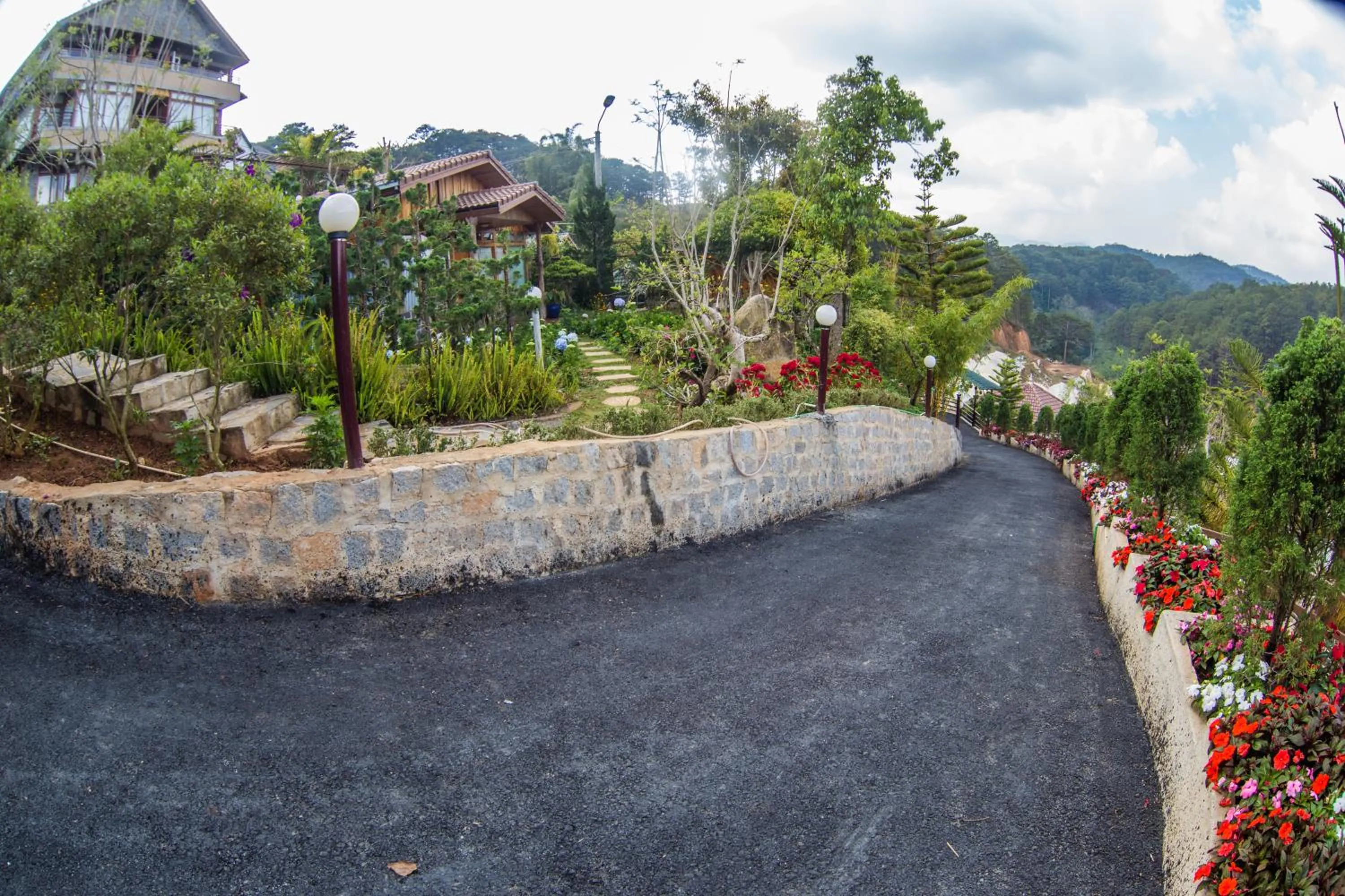 Natural landscape in Zen Valley Dalat
