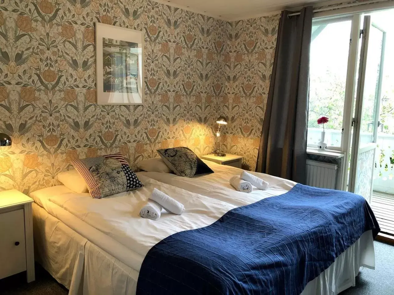 Double Room with Private External Bathroom - single occupancy in Villa Frideborg Double Room with Private External Bathroom - single occupancy in Villa Frideborg