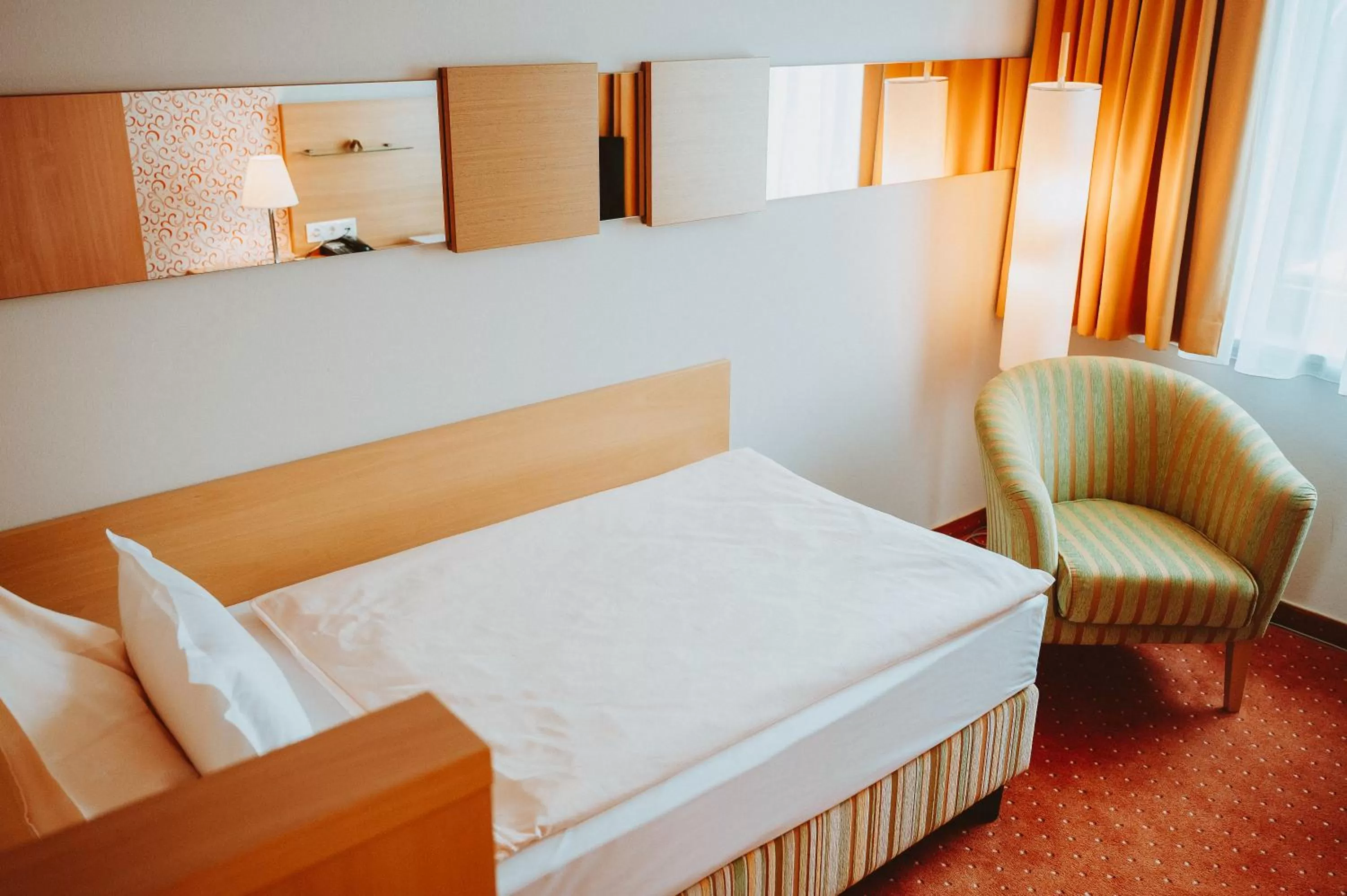 Bed in Hotel Brücklwirt