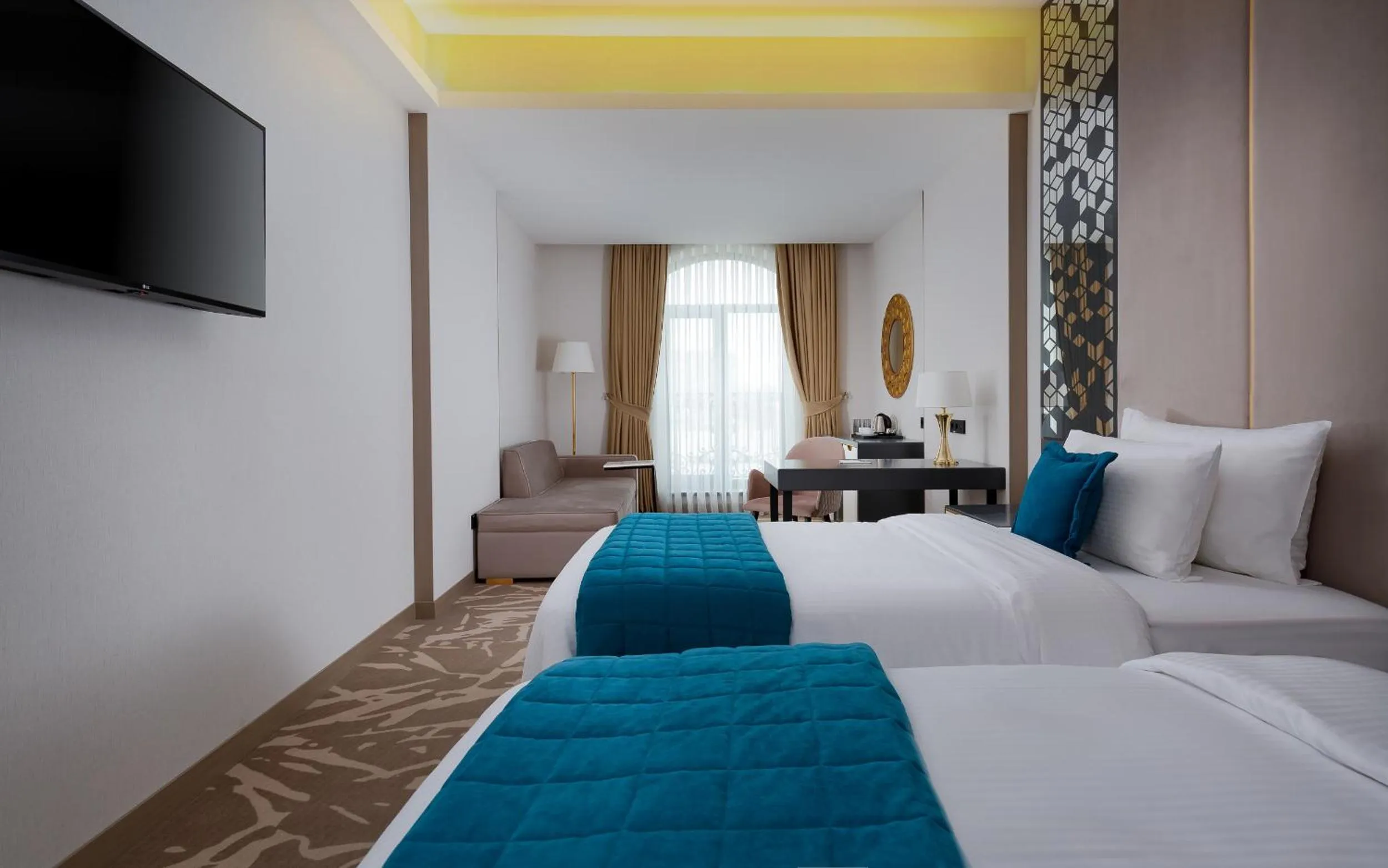Bed in Mercure Tashkent South