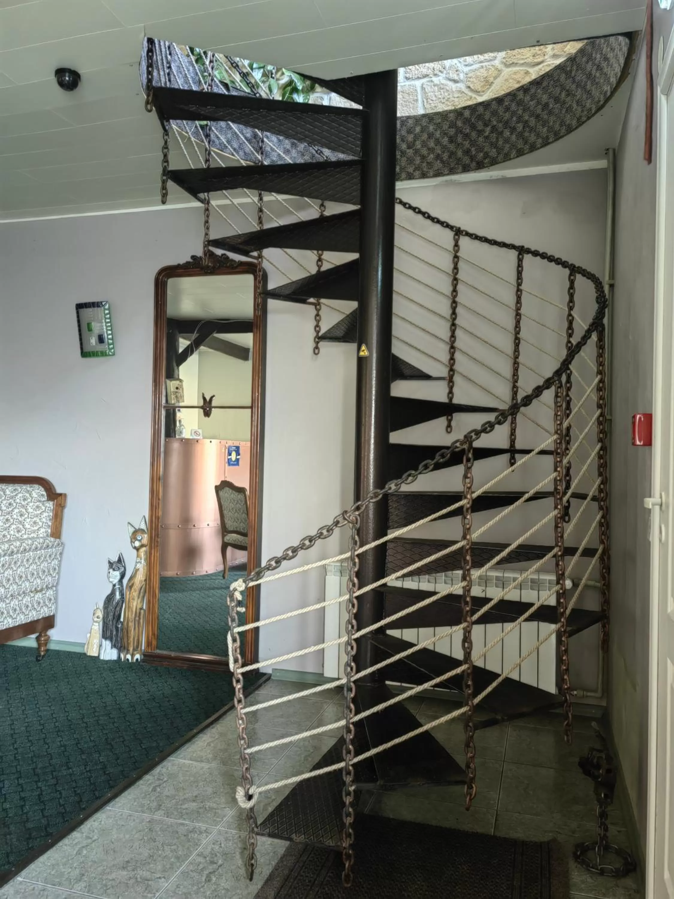 Communal lounge/ TV room in Route House 39 Motel