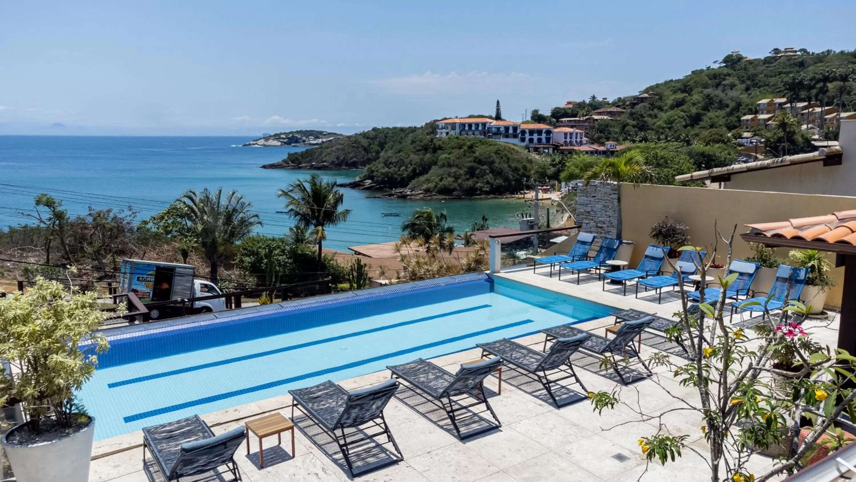 Swimming pool in HOTEL VILLE LA PLAGE & BEACH CLUB
