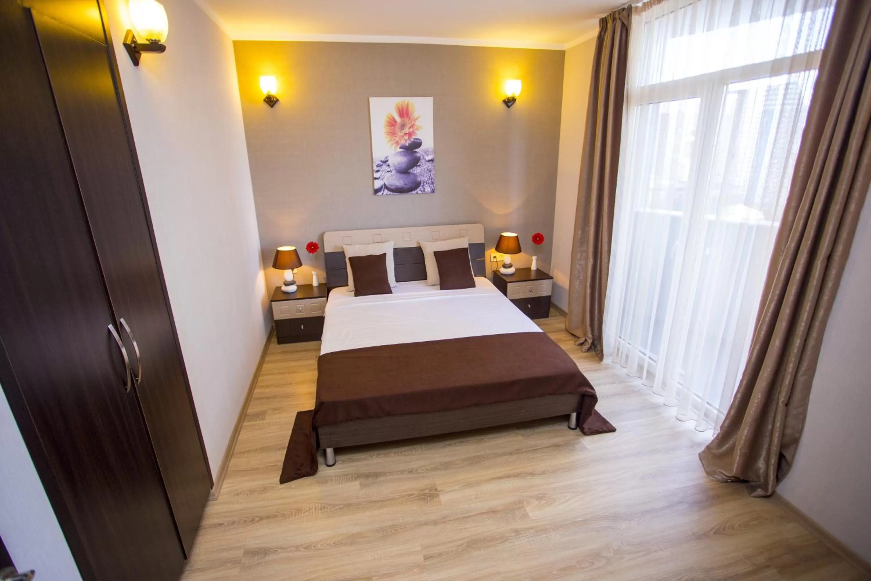 Bedroom, Bed in Blue Star Batumi