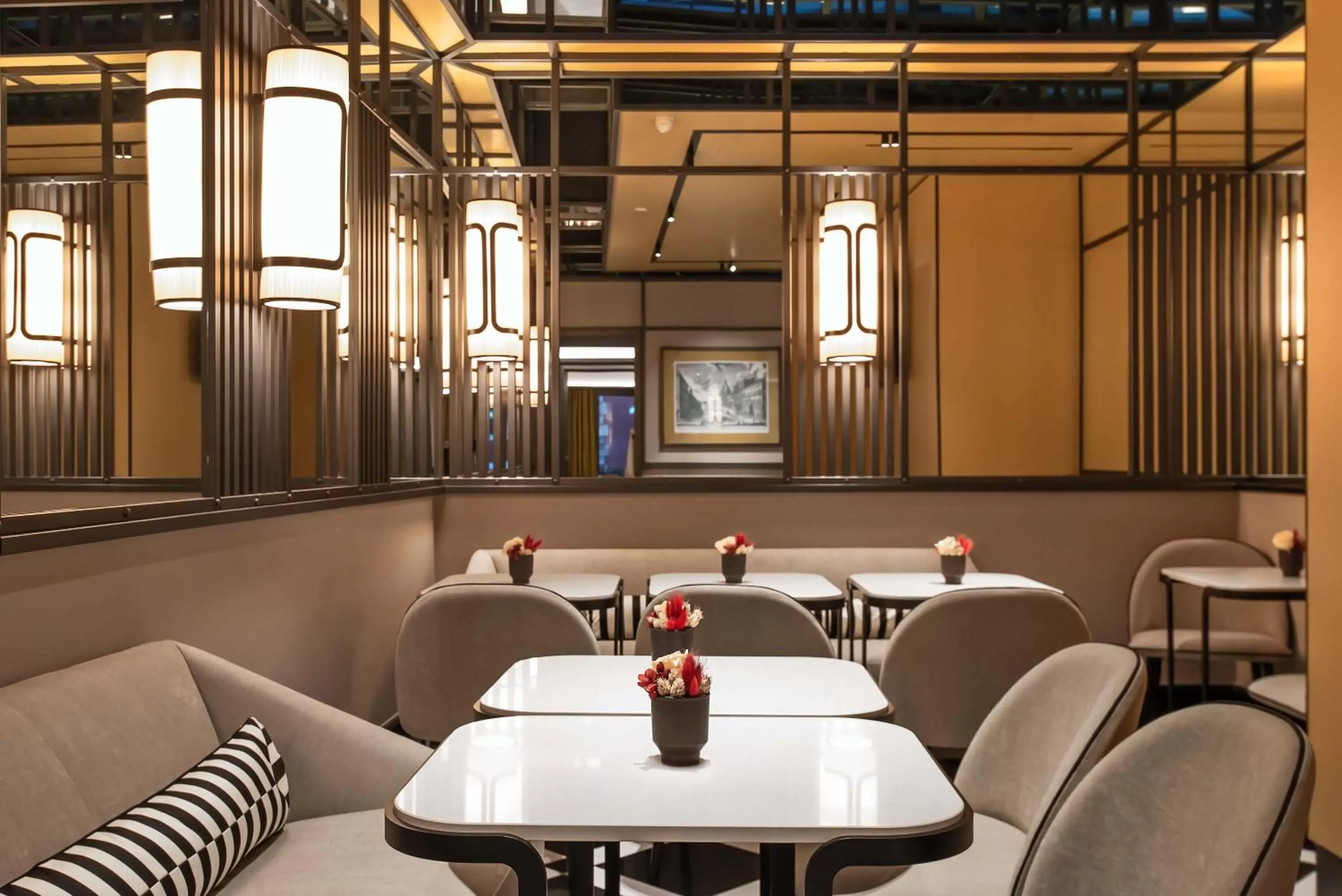 Lobby or reception in Hotel Lunetta