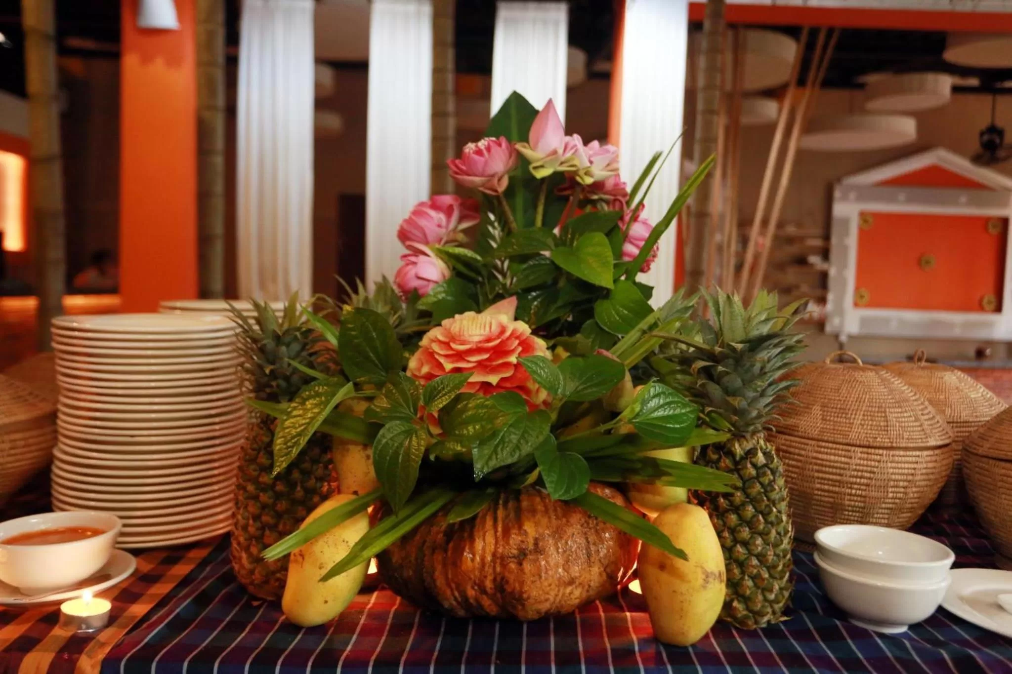 Restaurant/places to eat in Central Indochine d'Angkor Hotel