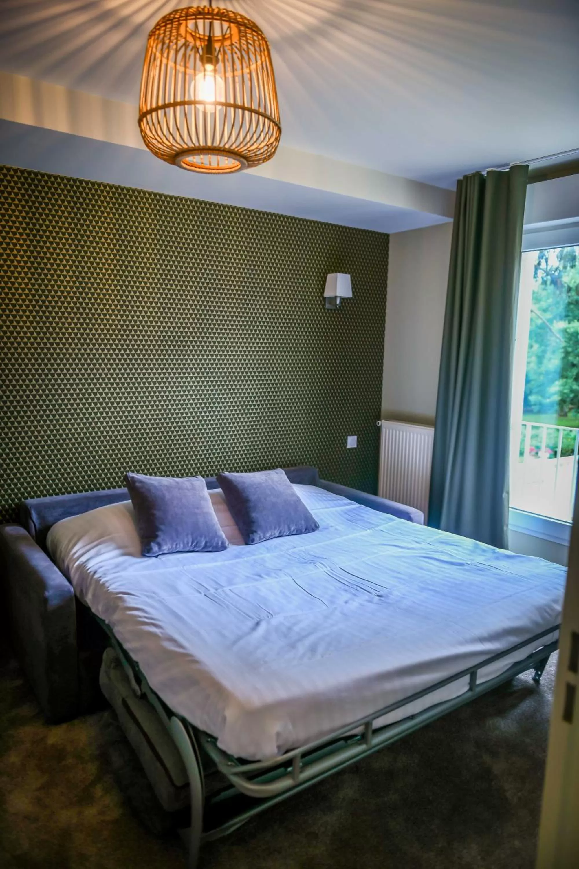 Bed in Chateau du Clos de la Ribaudiere - Teritoria