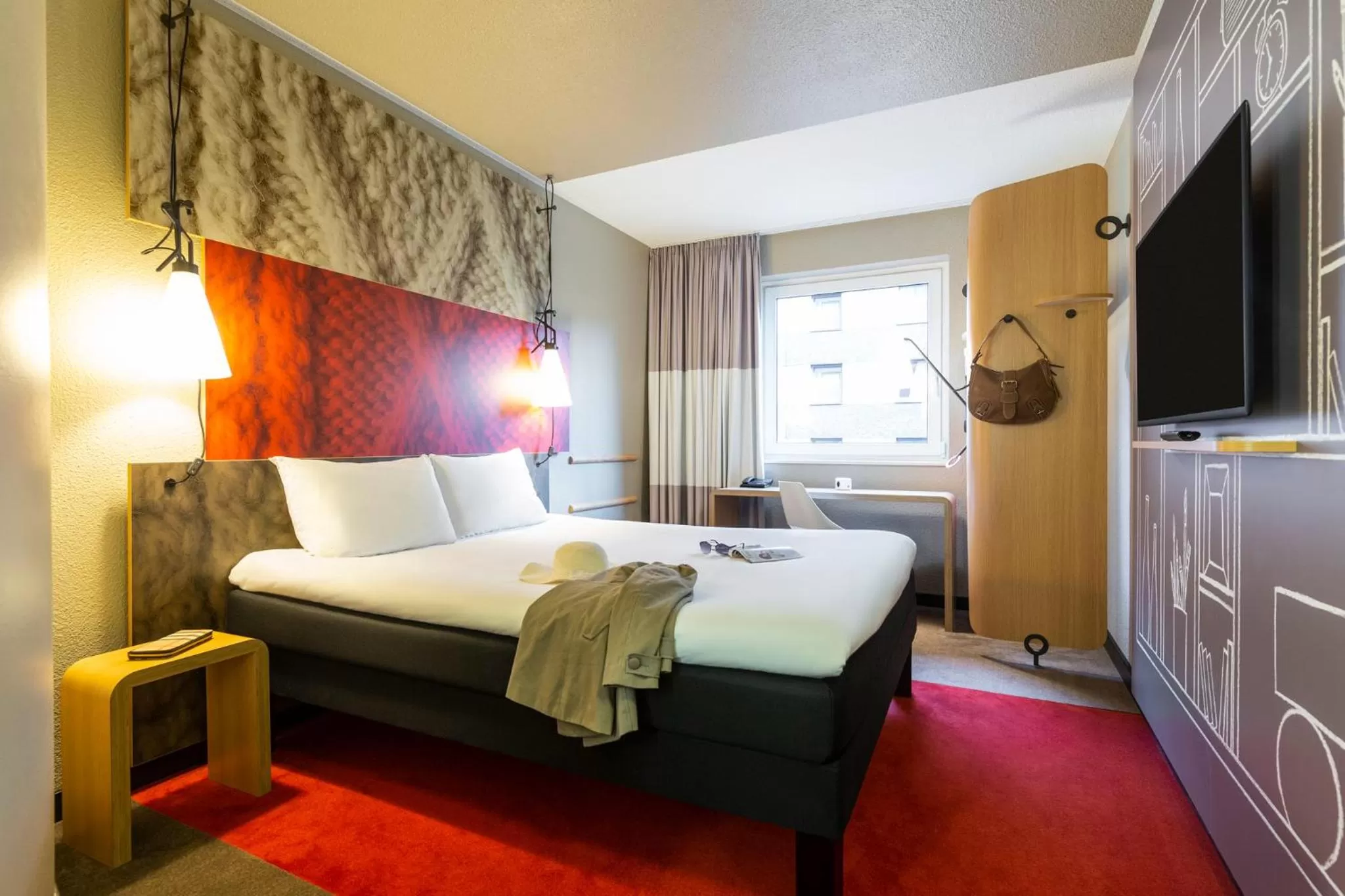 Room for 1 to 2 people in ibis Hotel Hamburg St. Pauli Messe