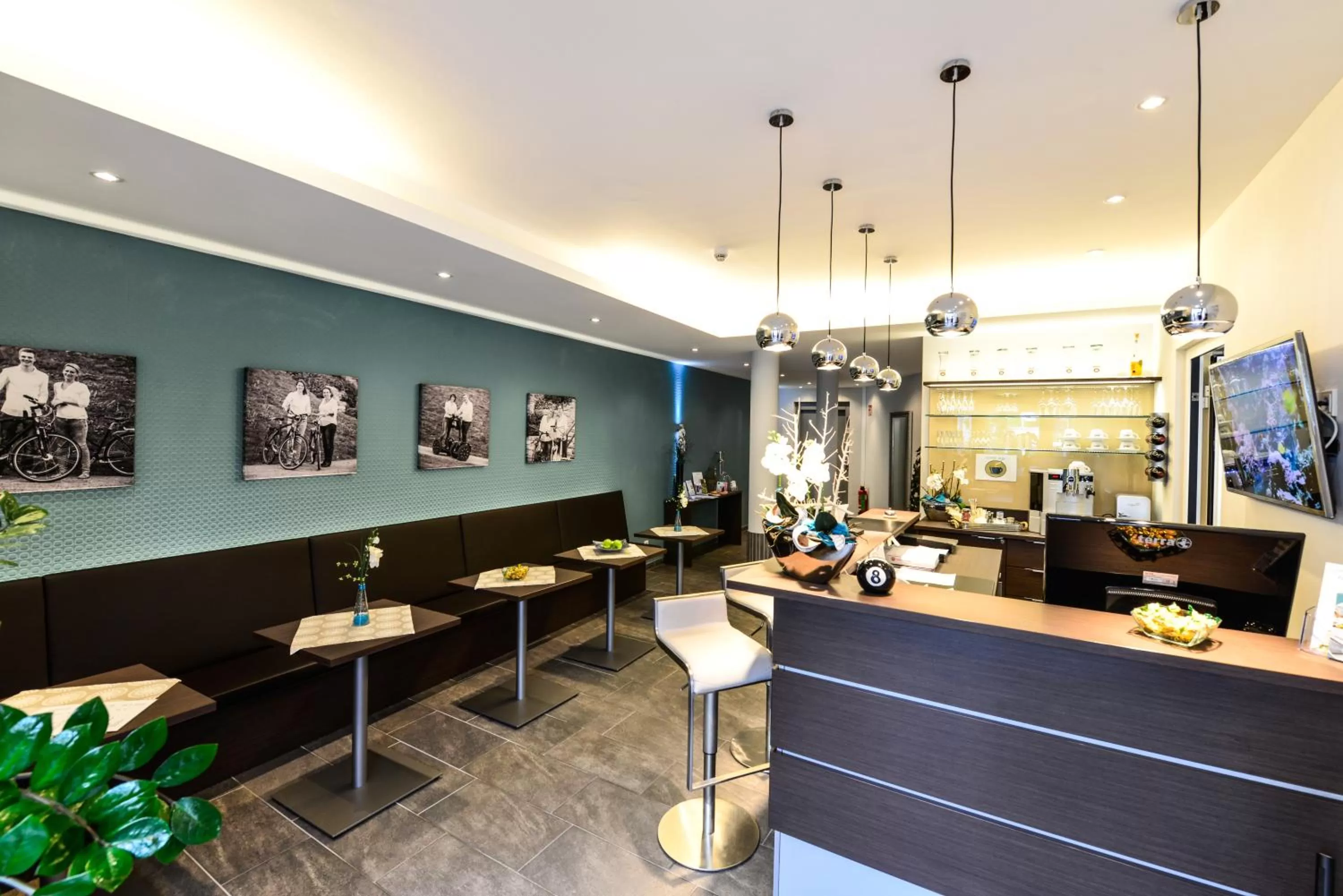 Lounge or bar, Restaurant/Places to Eat in Hotel Am Markt