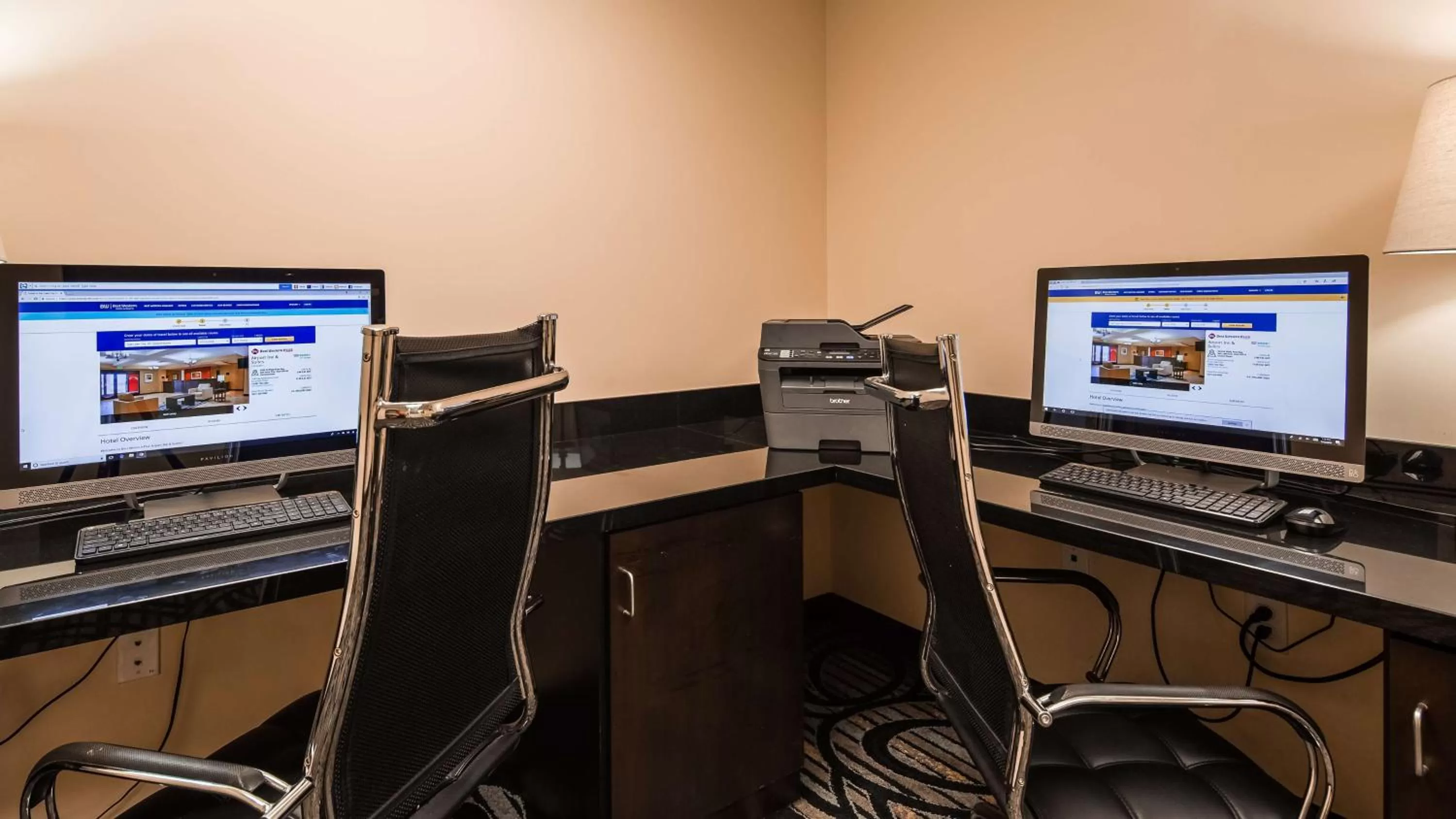 On site in Best Western Plus Airport Inn & Suites