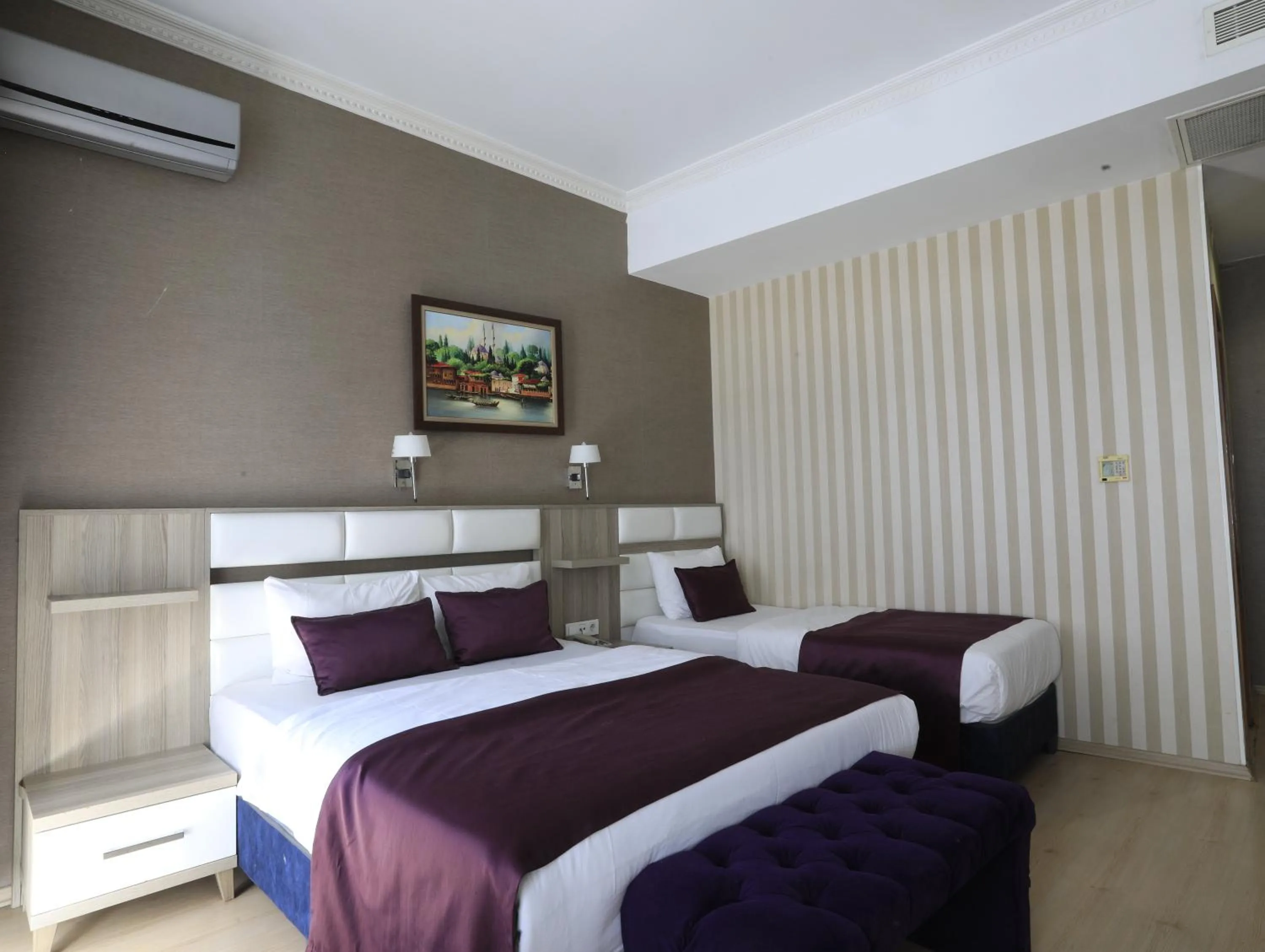 Bed in Nil Hotel İstanbul City Center
