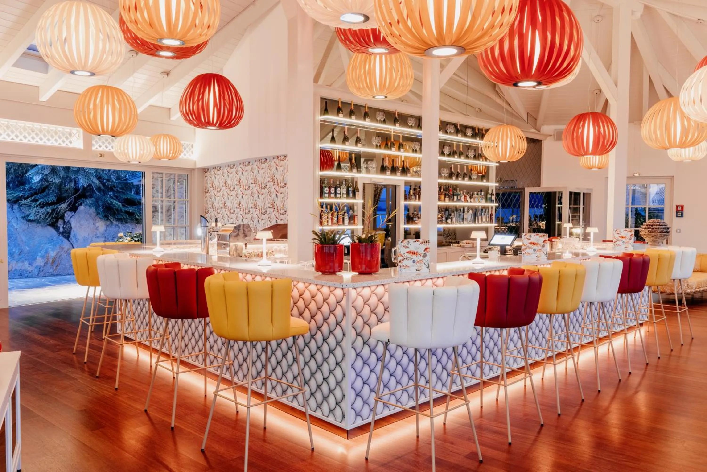 Restaurant/places to eat in Hotel Schloss Seefels