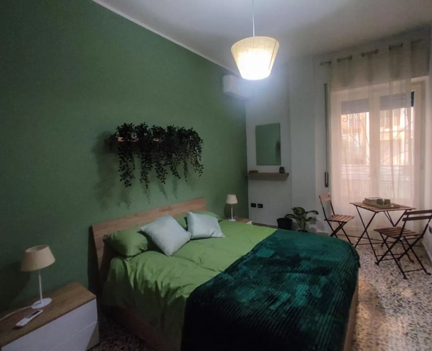 Bed, Seating Area in Ament's B&B