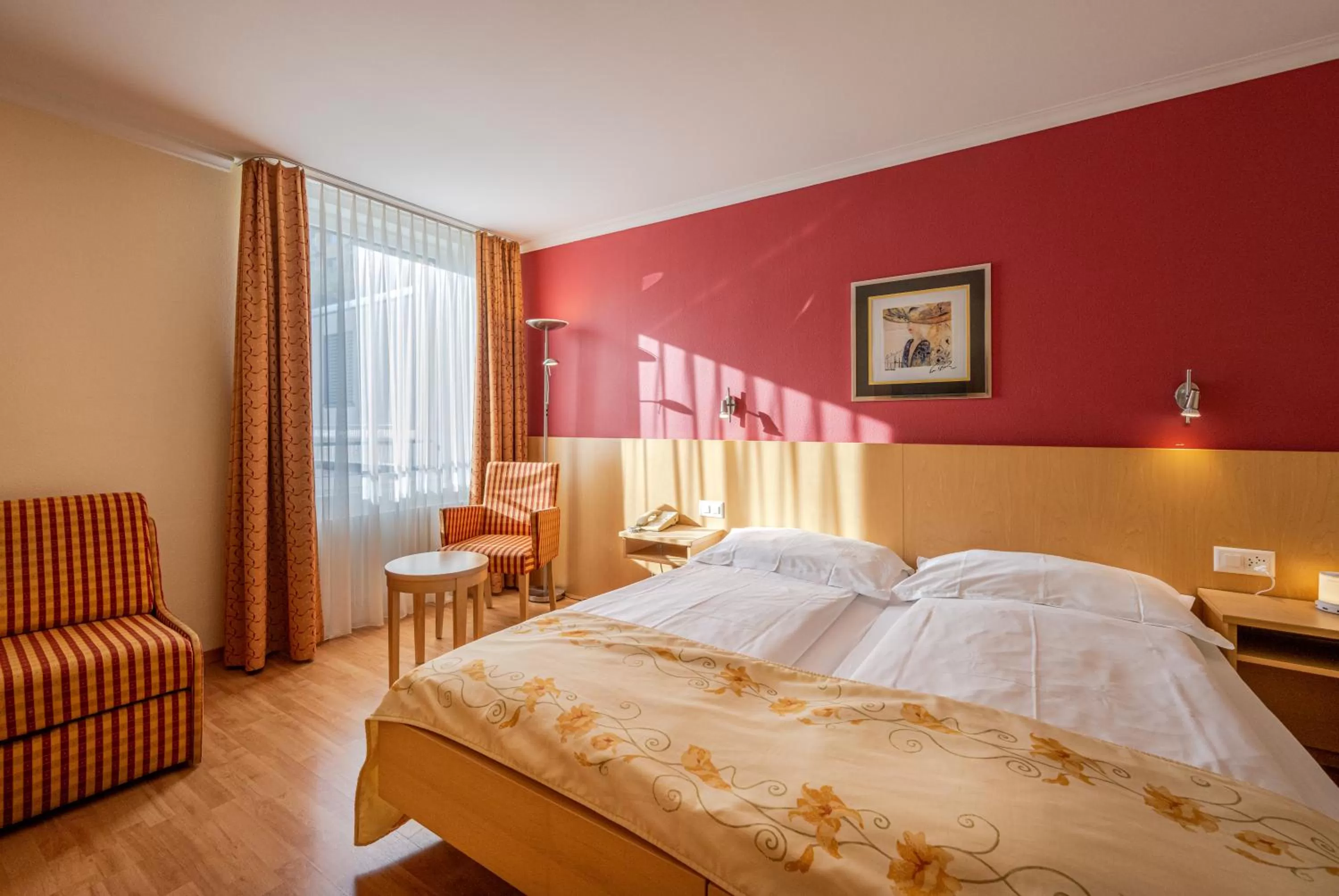 Bedroom, Bed in Ambassador Self Check-in Hotel