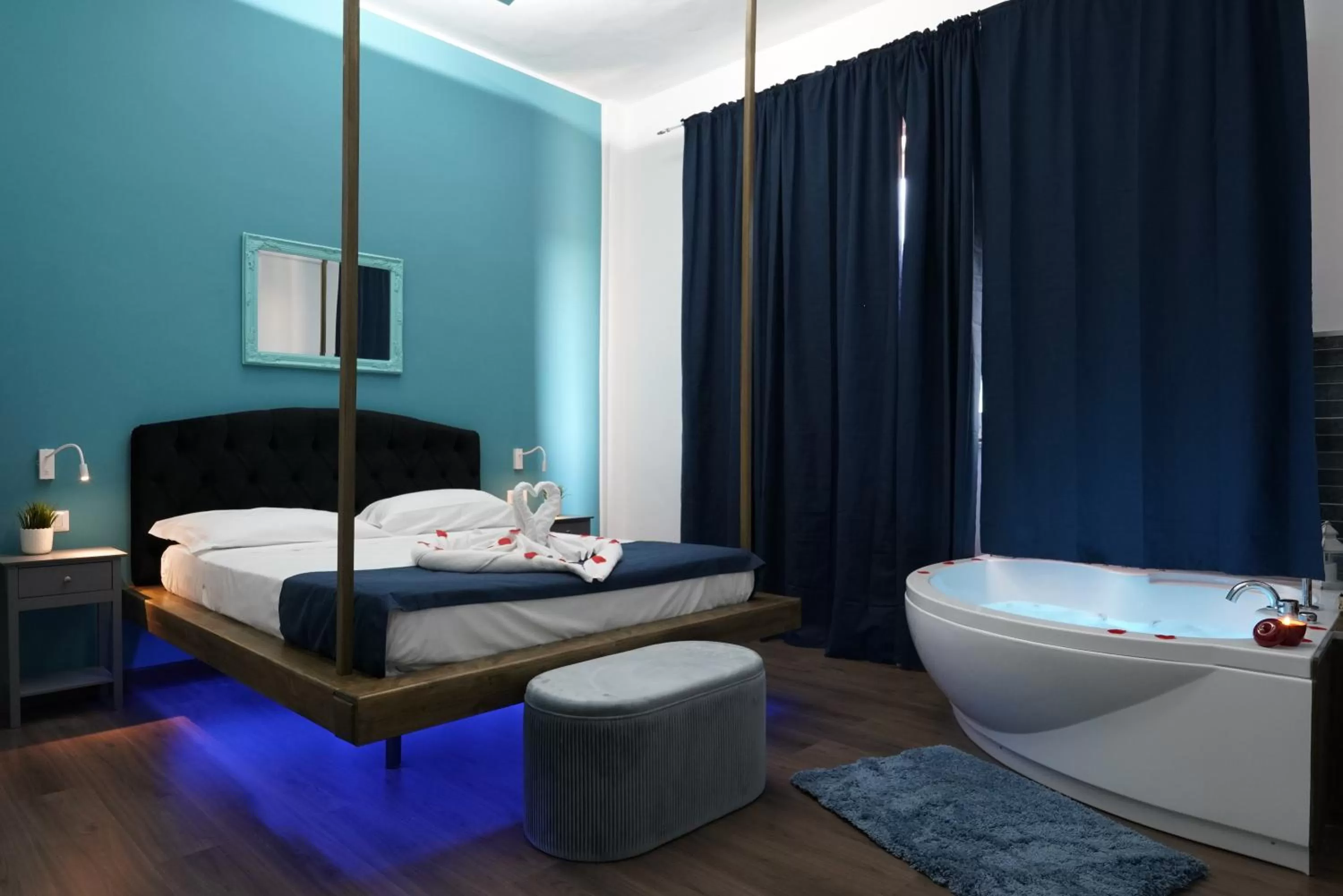 Bed in Airport suite