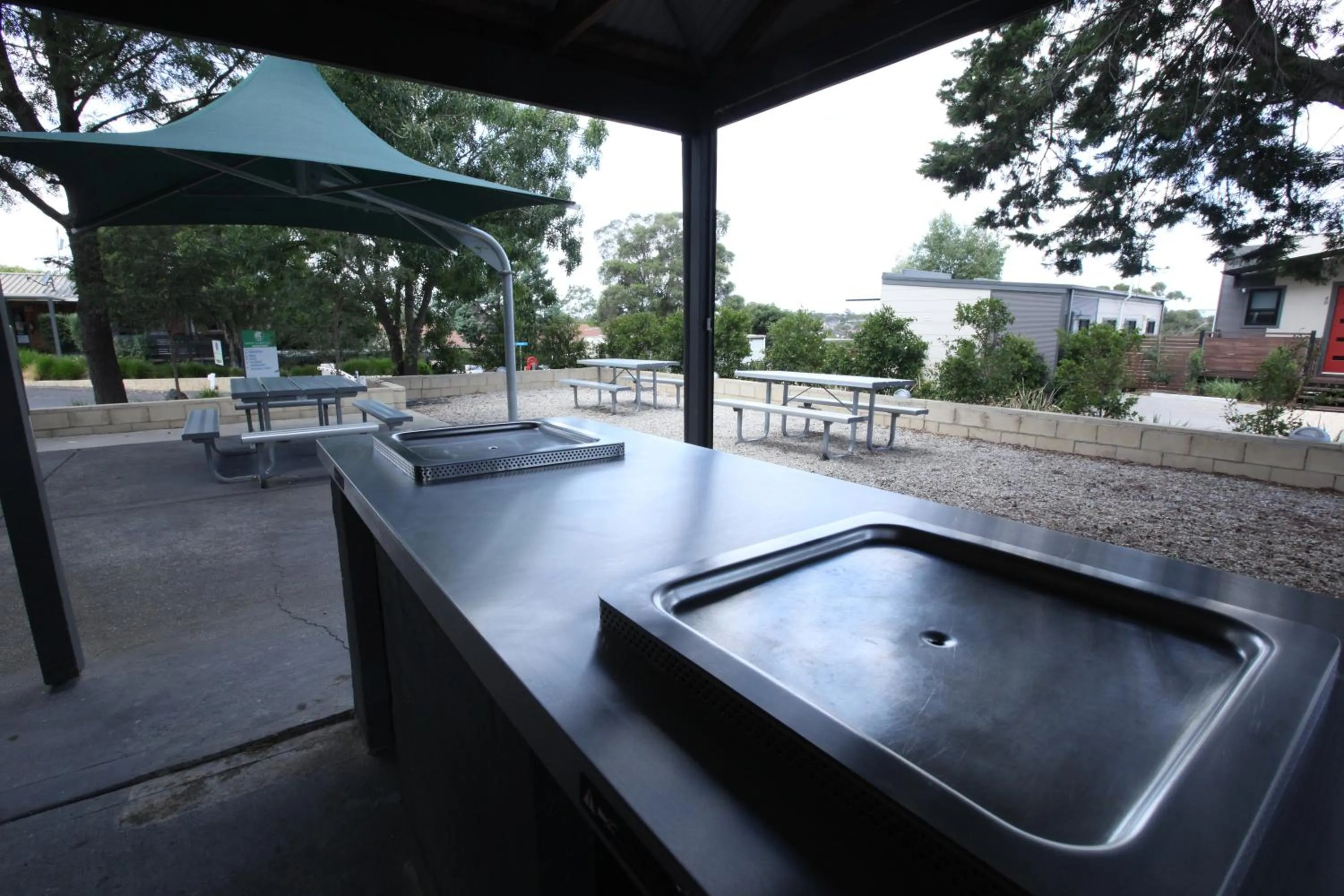 Seating area in Airport Tourist Village Melbourne