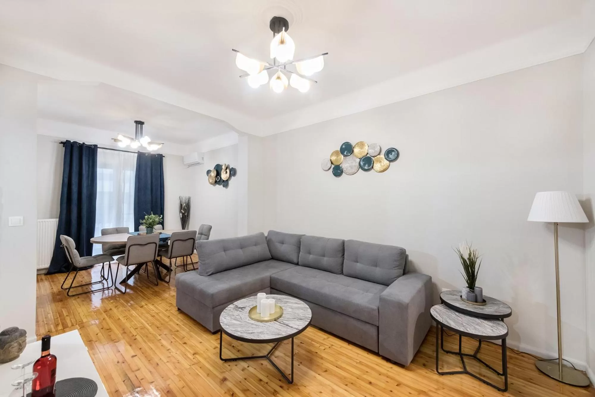 Living room in Porto Sea View Apartments - Kypriou