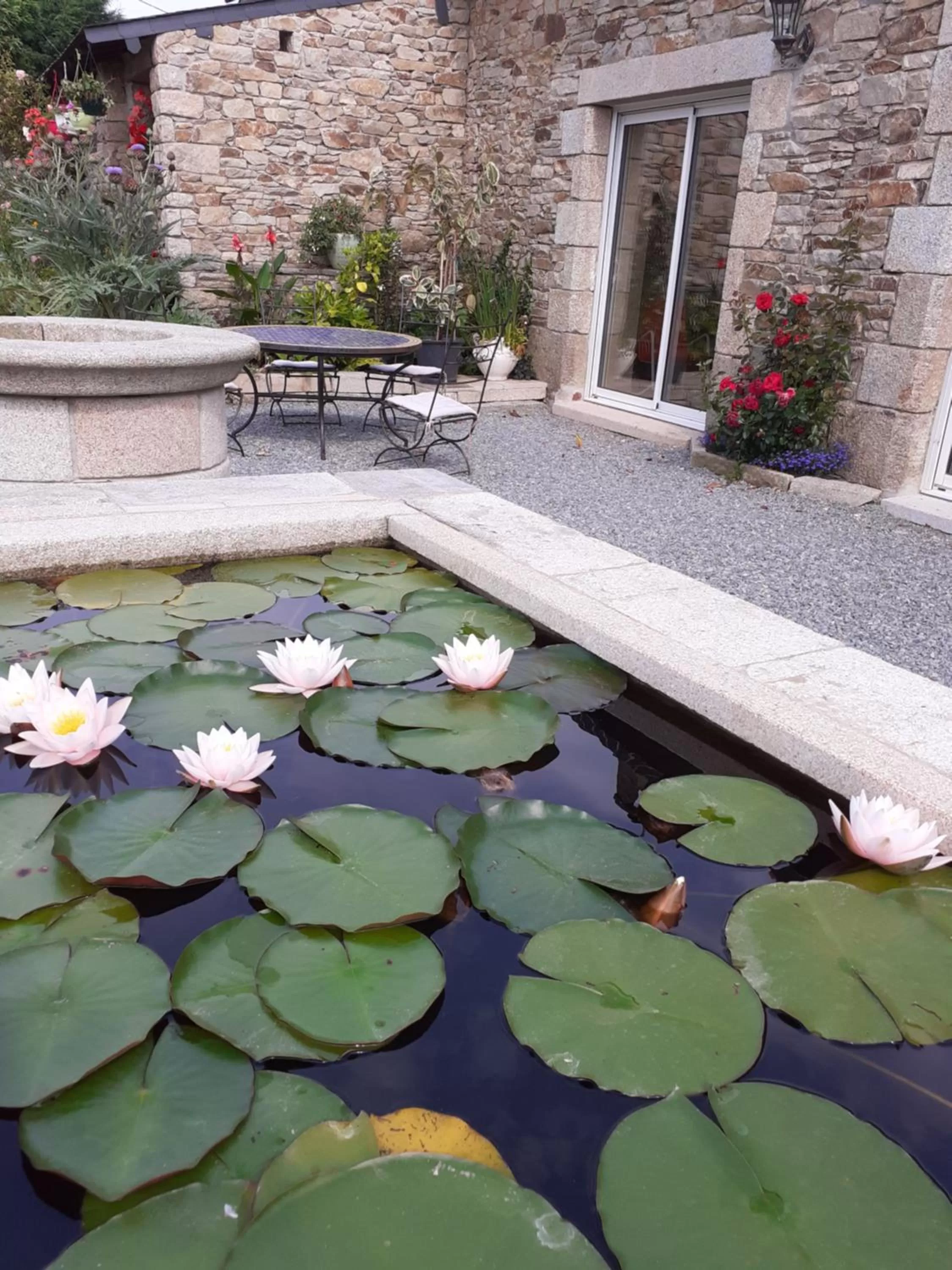 Patio in La Petite Bérais