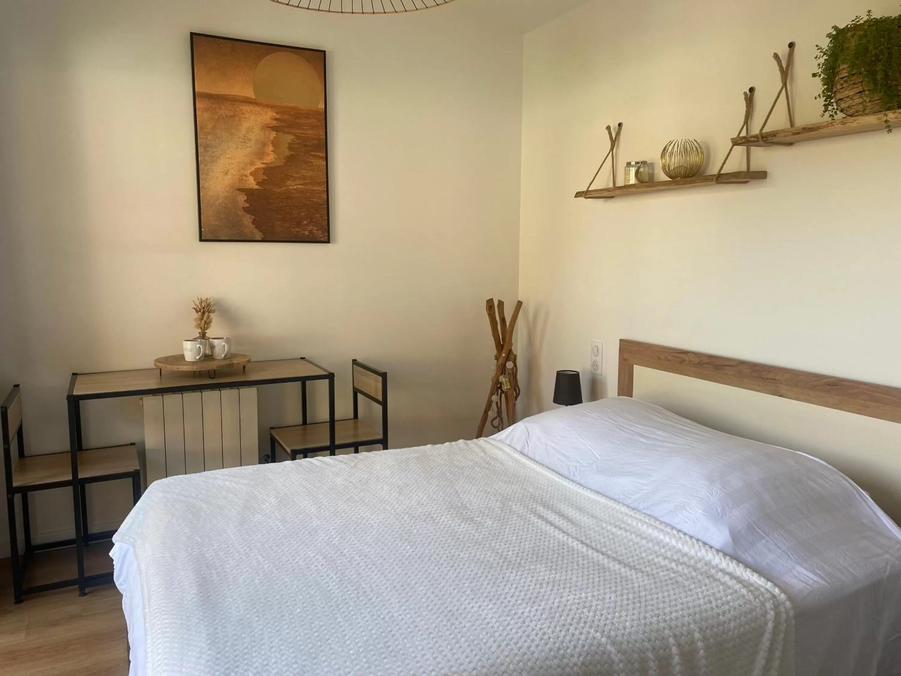 Bed in Chambre d’hôte indépendante