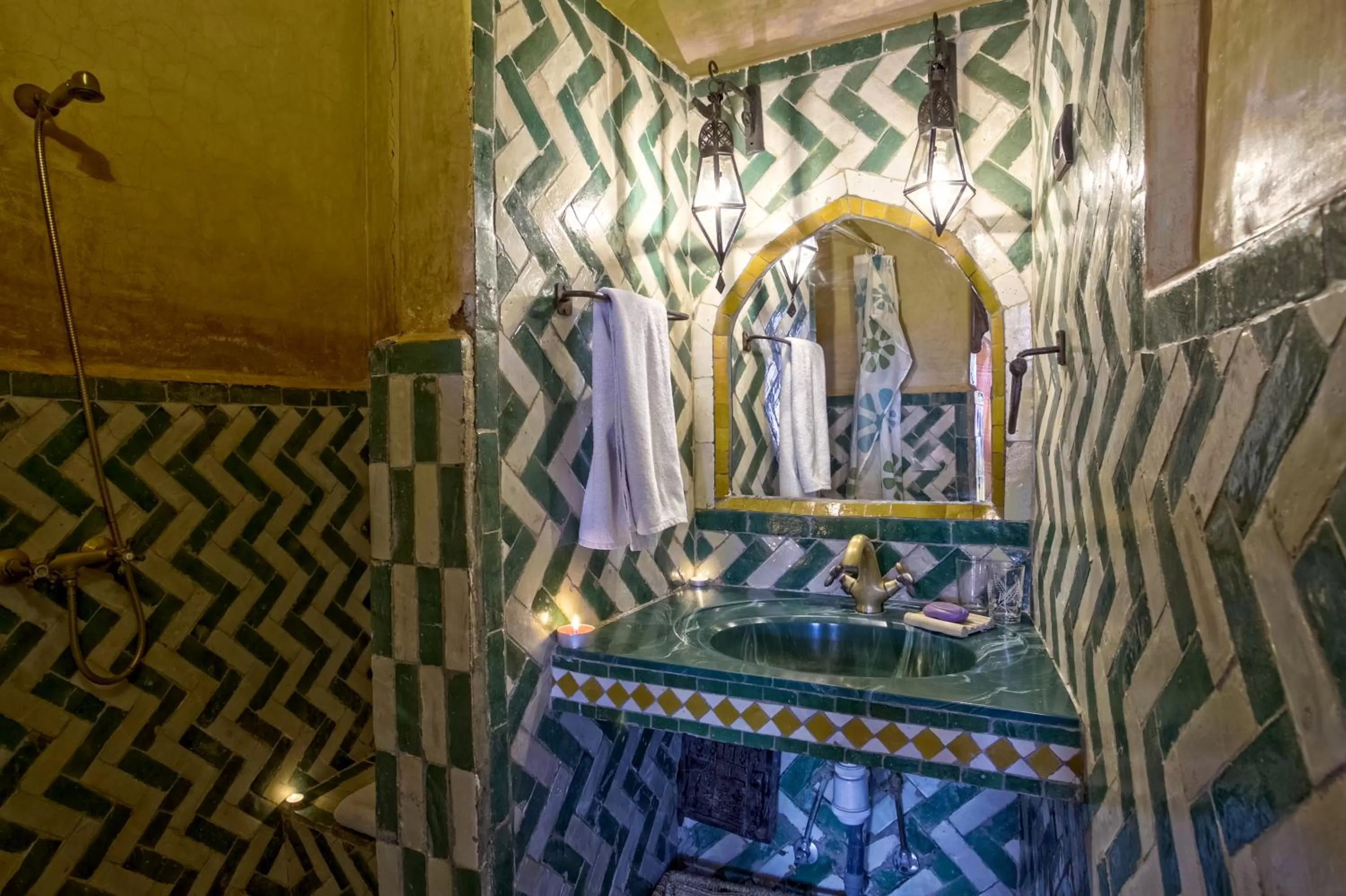 Bathroom in Hotel Kasbah Le Mirage & Spa