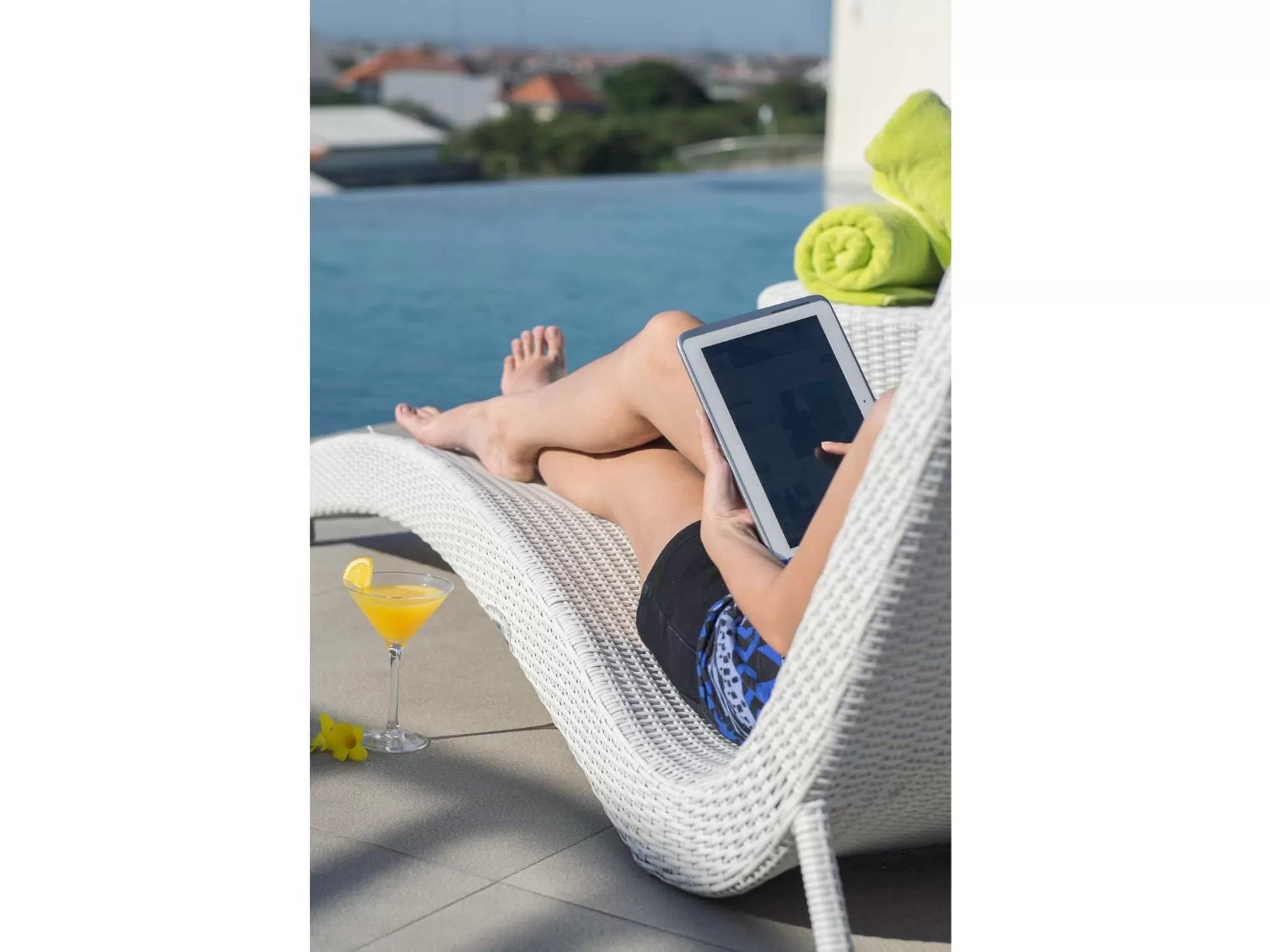 Swimming pool in Atanaya Kuta Bali