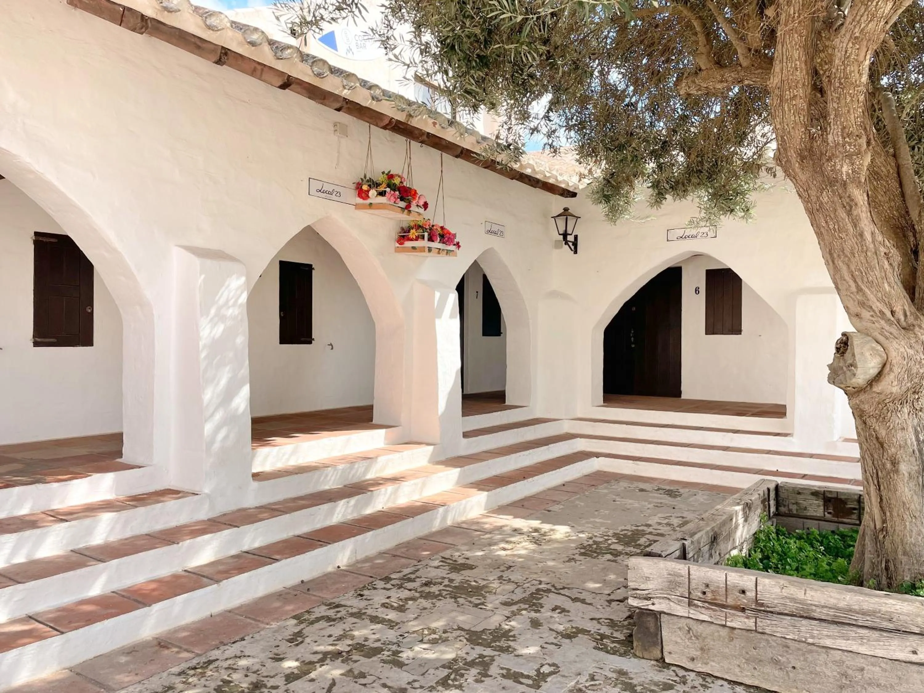 Facade/entrance in Binivell Park - 30º apartments