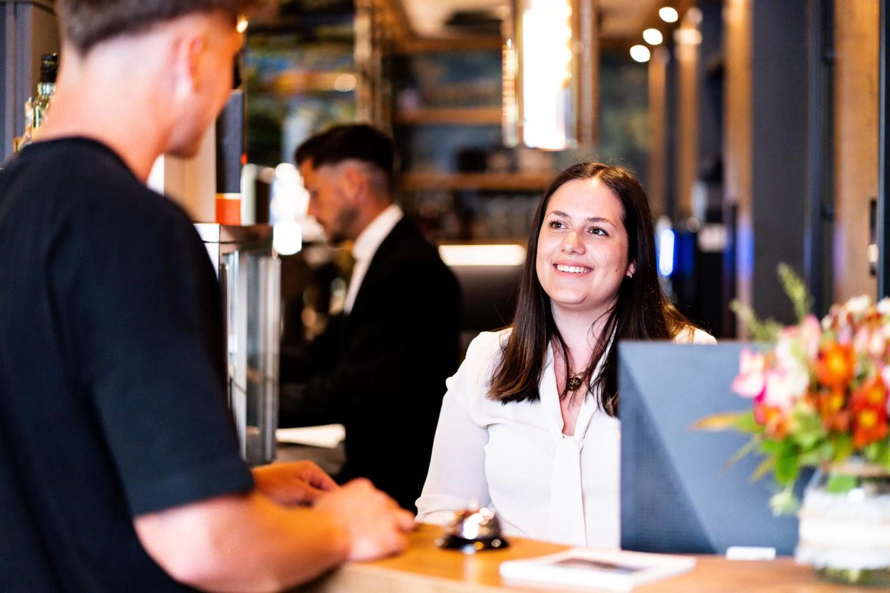 People in Hotel Christel