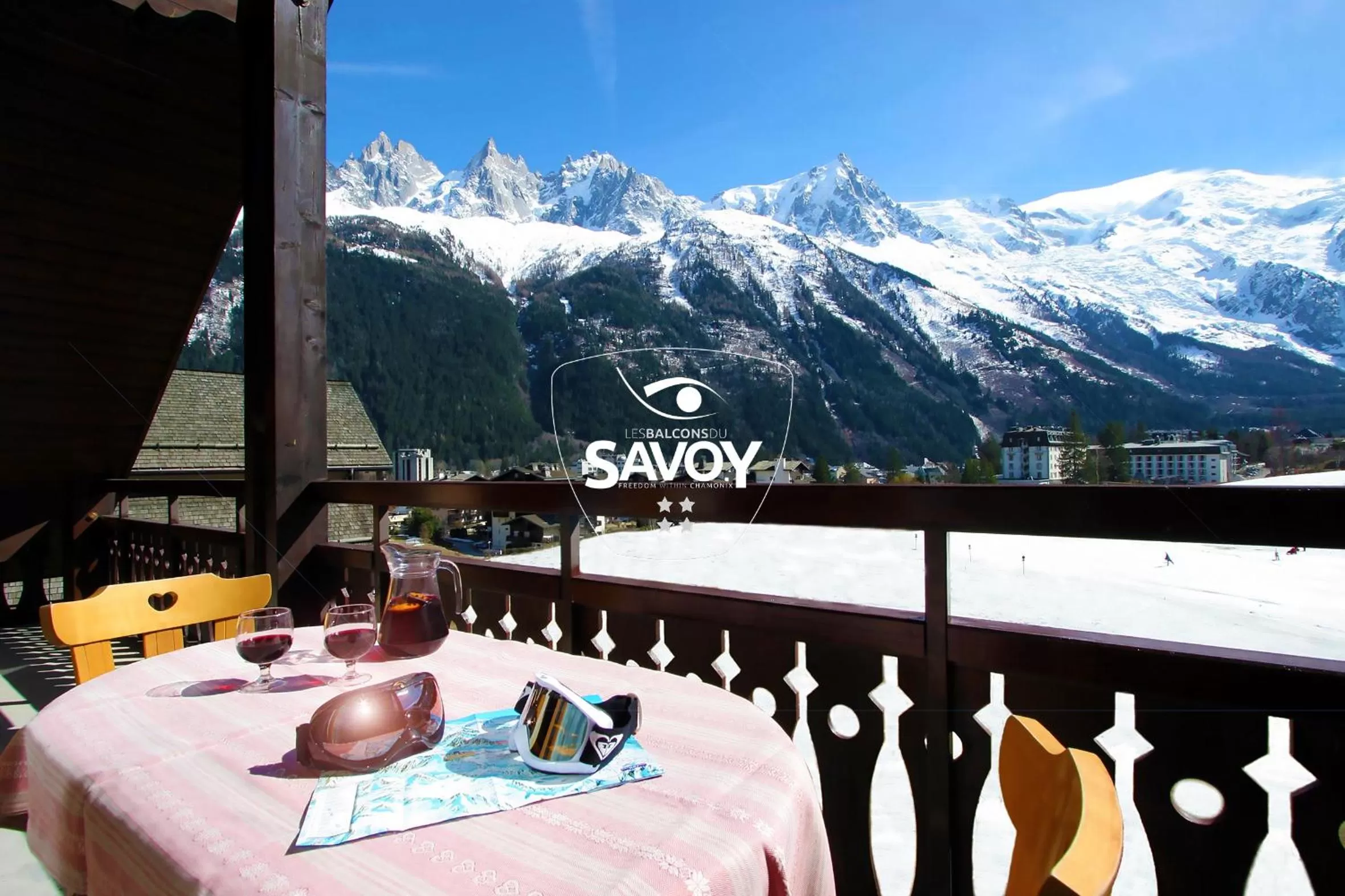 View (from property/room) in Les Balcons du Savoy