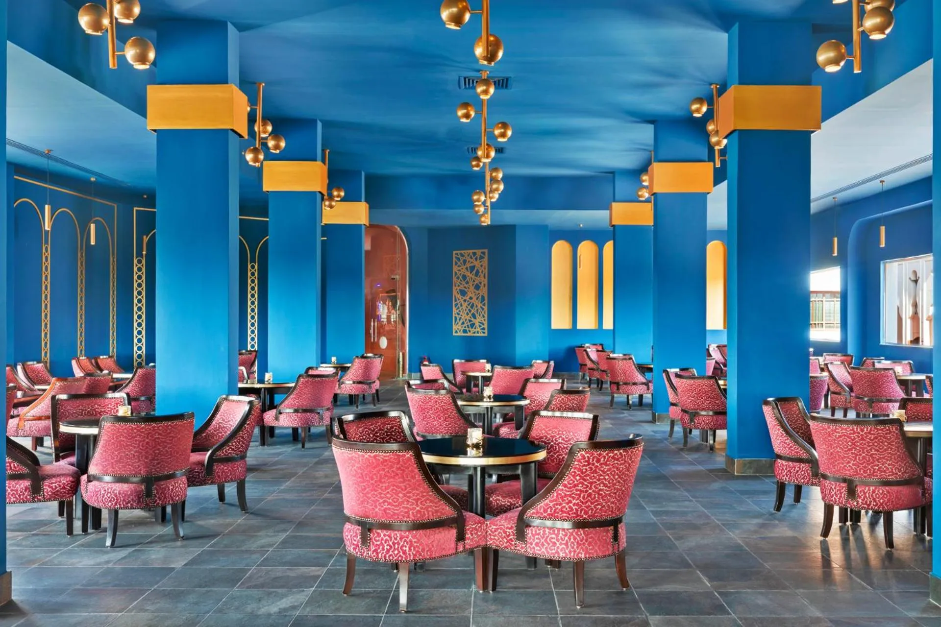 Lounge or bar, Restaurant/Places to Eat in Albatros Palace Resort (Families and Couples Only)